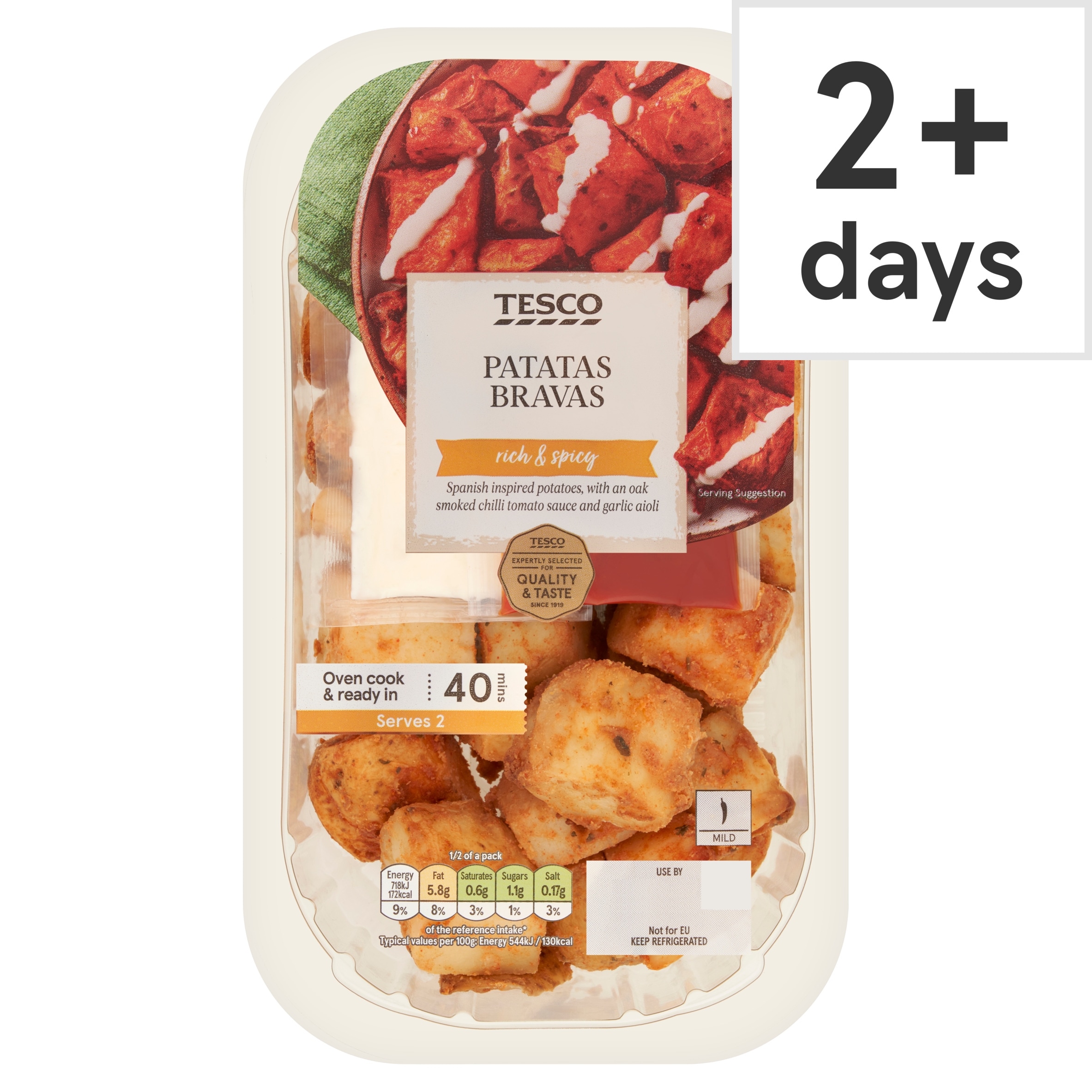Tesco Fire Pit Patatas Bravas 400G