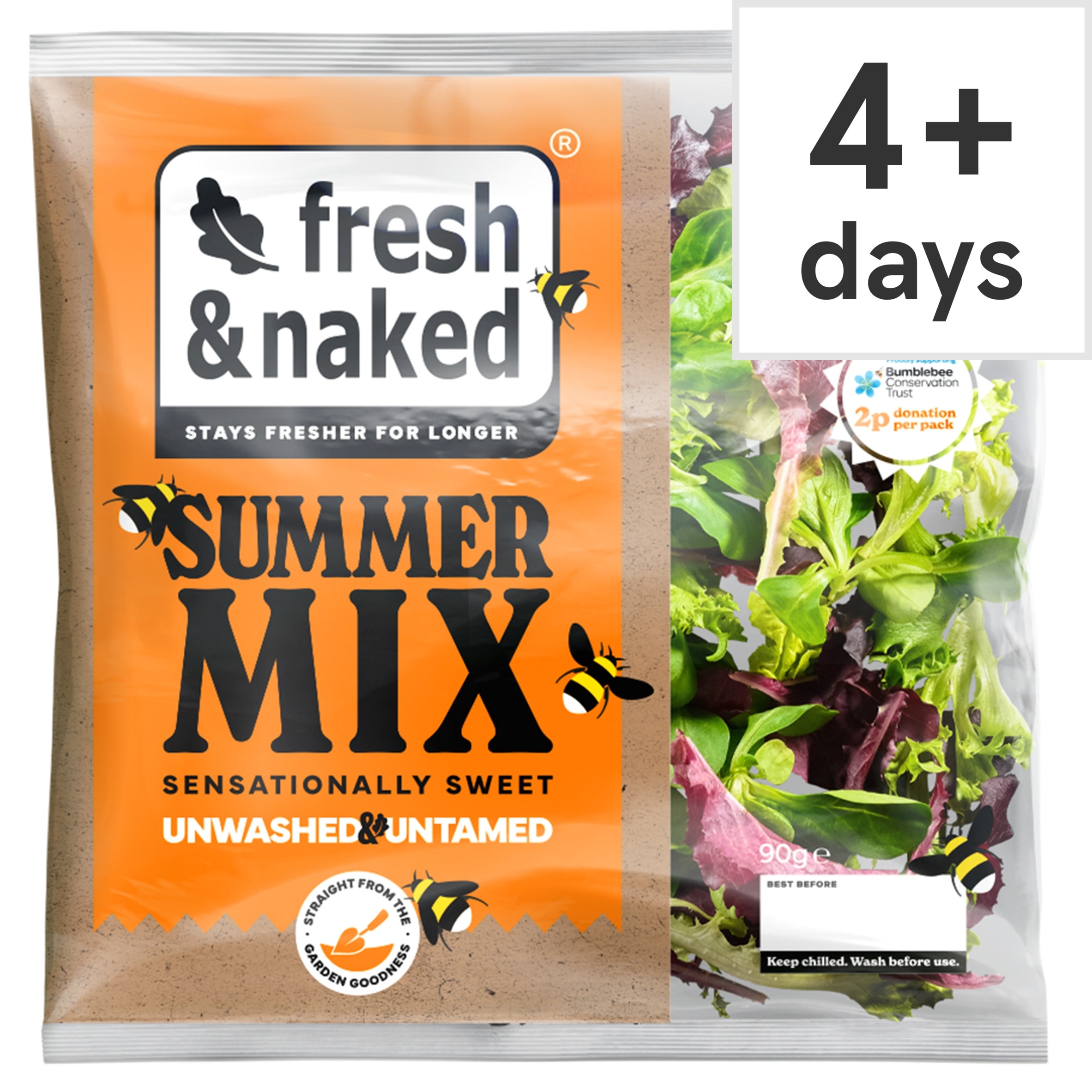Fresh & Naked Sweet Summer Salad Mix 90G