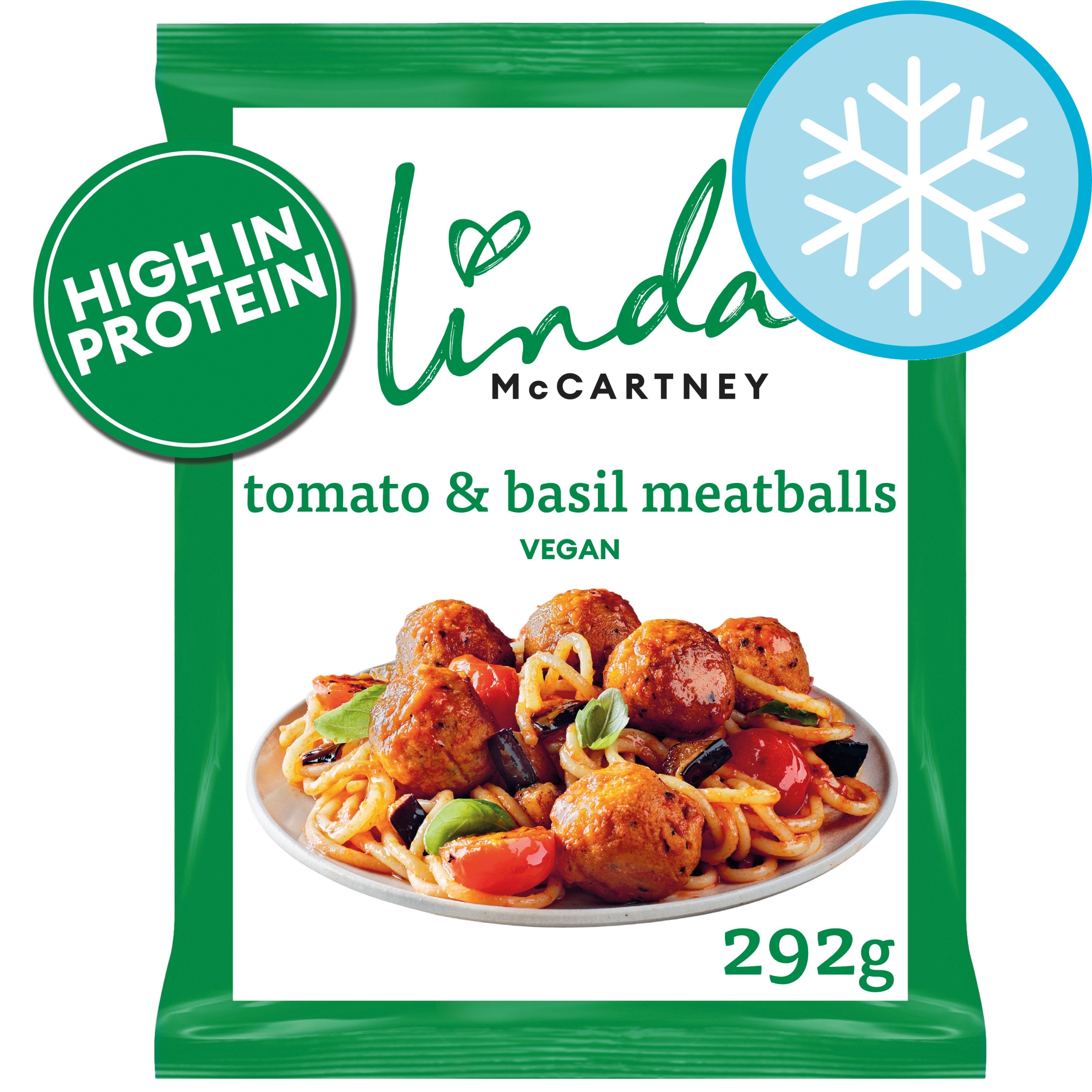 Linda Mccartneys Vegetarian Tomato & Basil Meatballs 292G