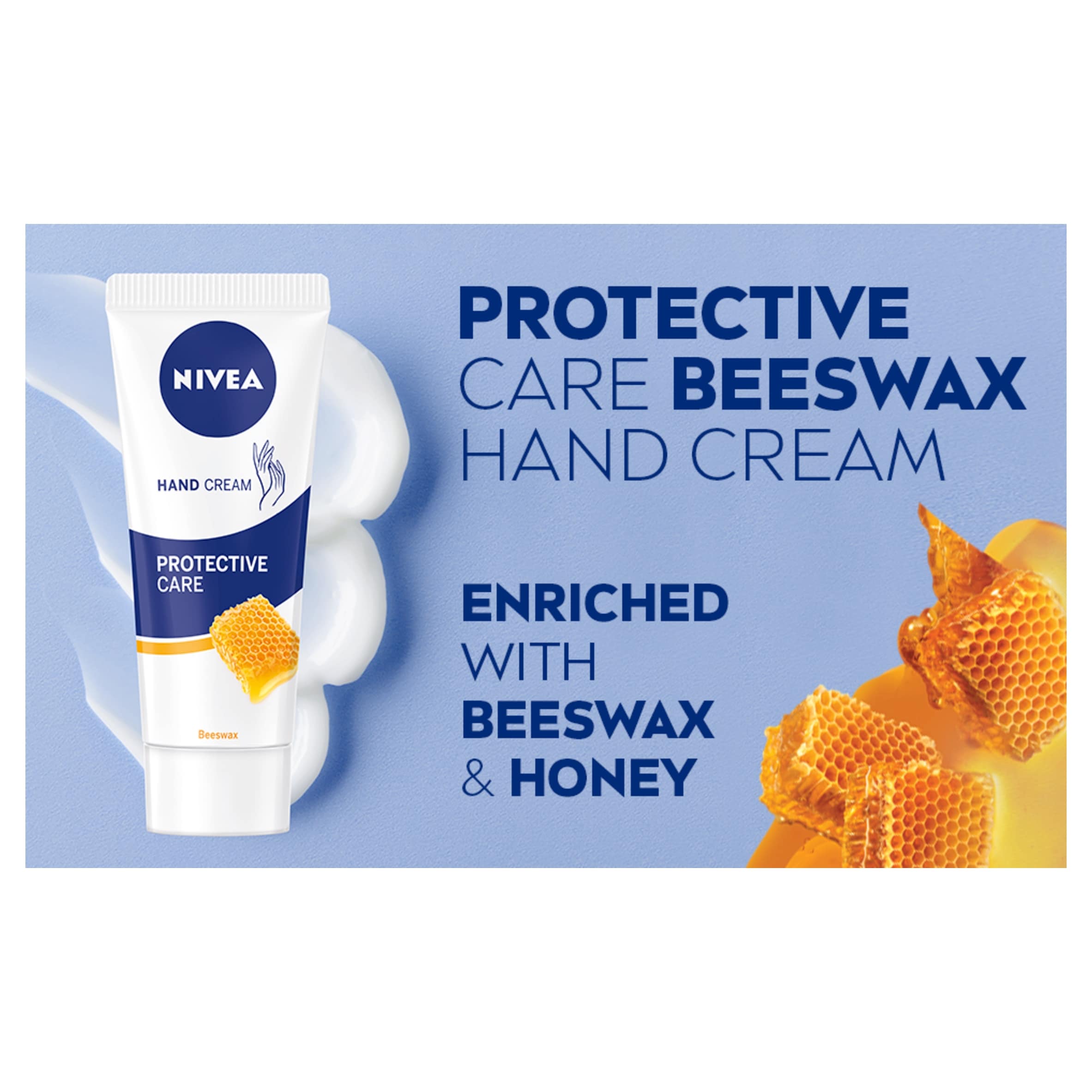 NIVEA Protective Care Hand Cream - Beeswax 75ml thumbnail 3