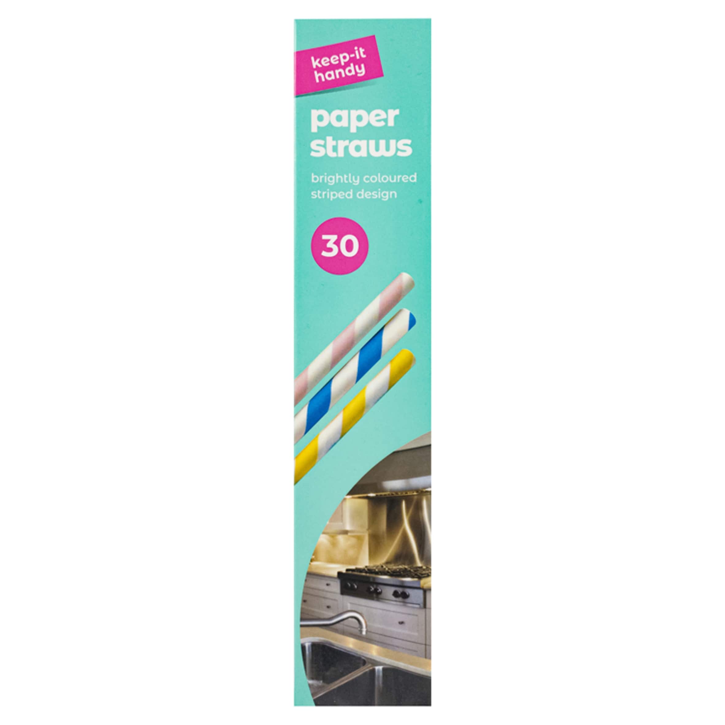 Keep It Handy Paper Straws 30Pk