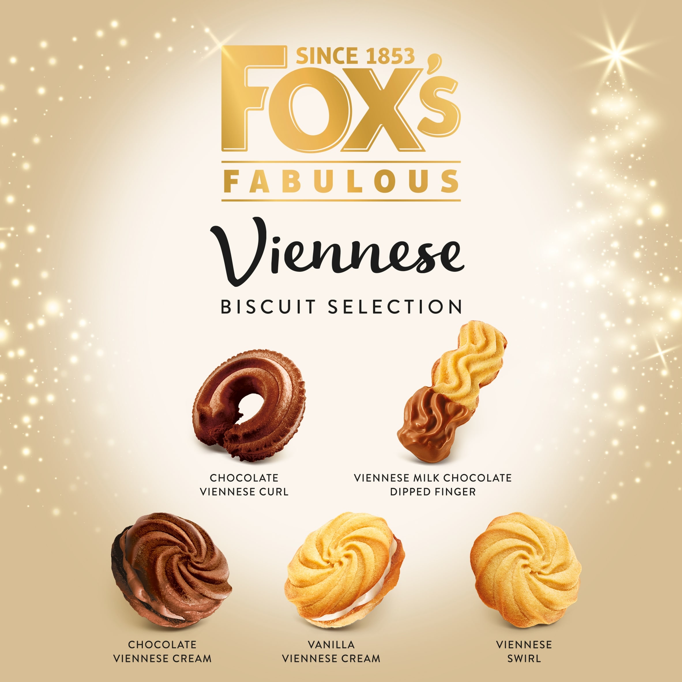 Fox's Fabulous Viennese Biscuit Selection 350G thumbnail 2