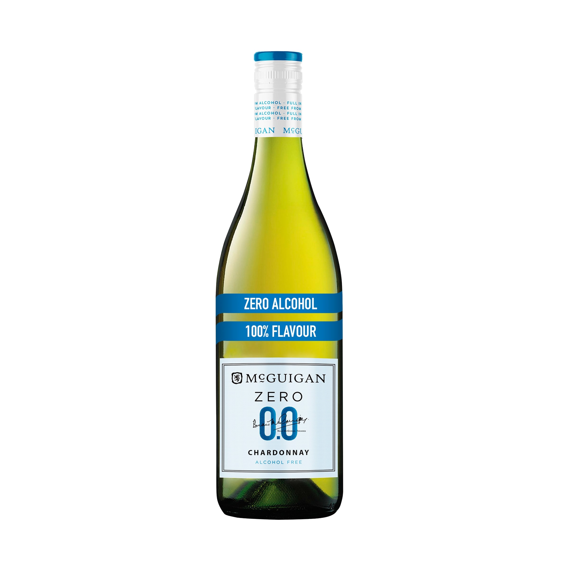 Mcguigan Zero Zero Chardonnay Alcohol Free 750Ml thumbnail 2