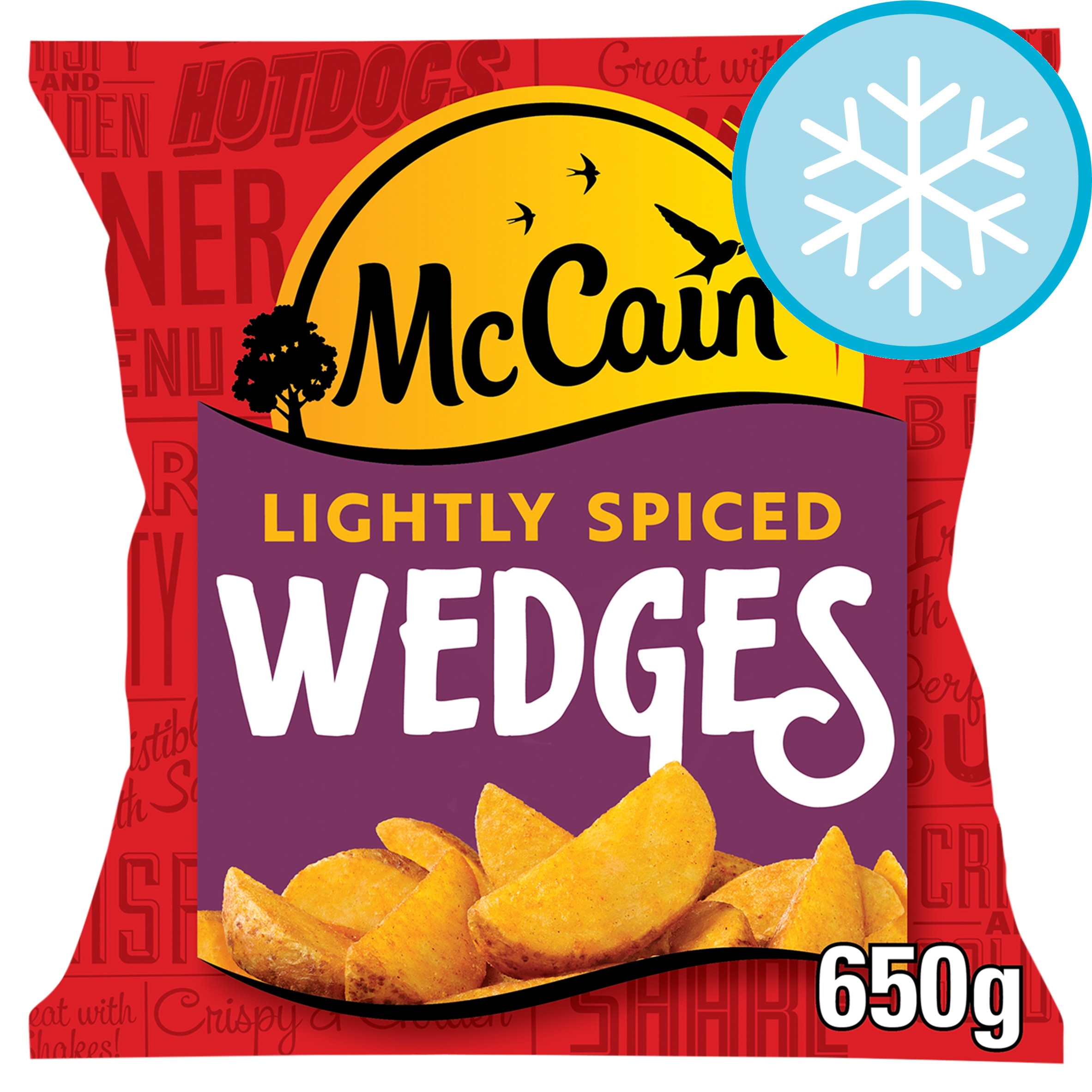 McCain Lightly Spiced Potato Wedges