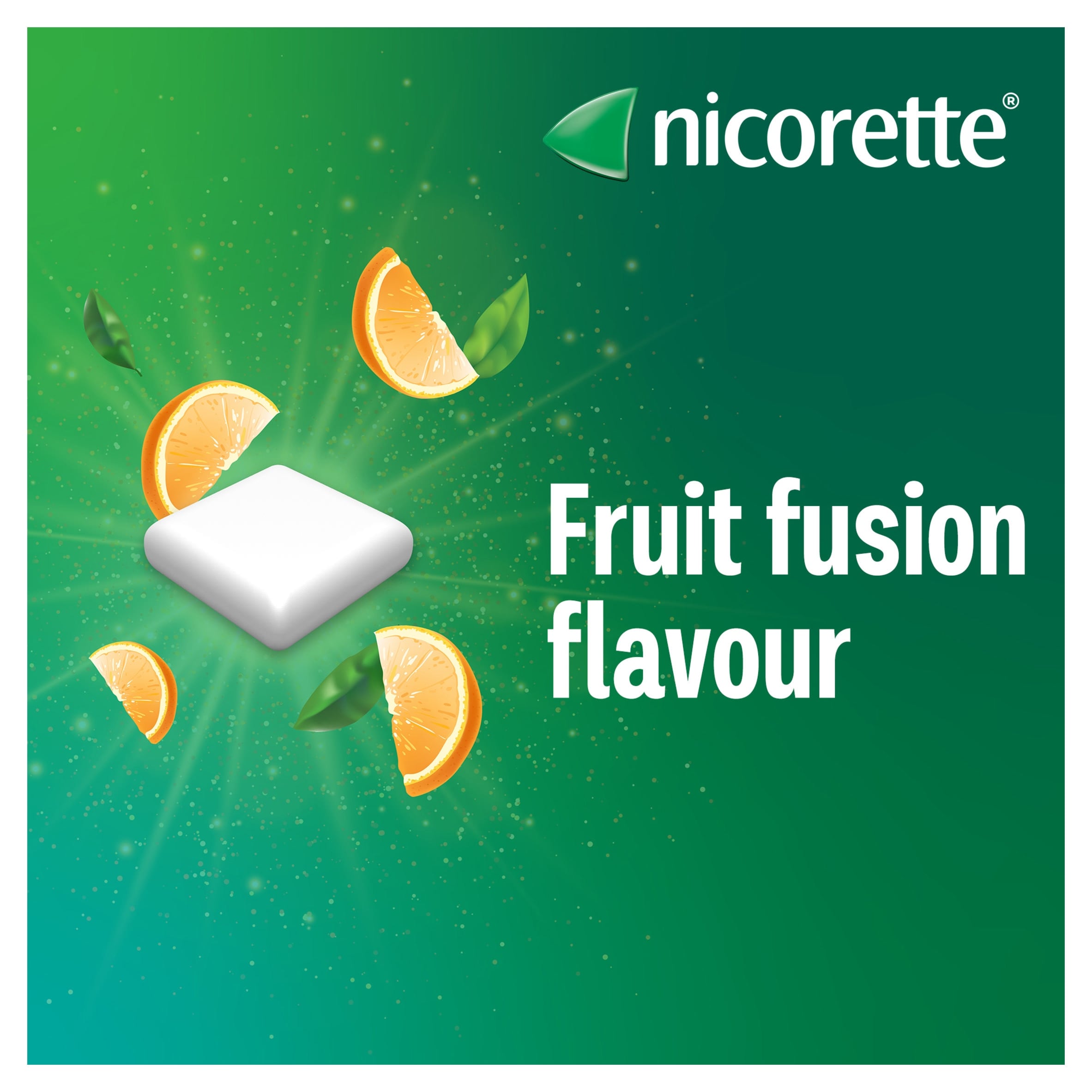 Nicorette Stop Smoking Aid 2mg Nicotine Gum - Fruitfusion 30s thumbnail 3