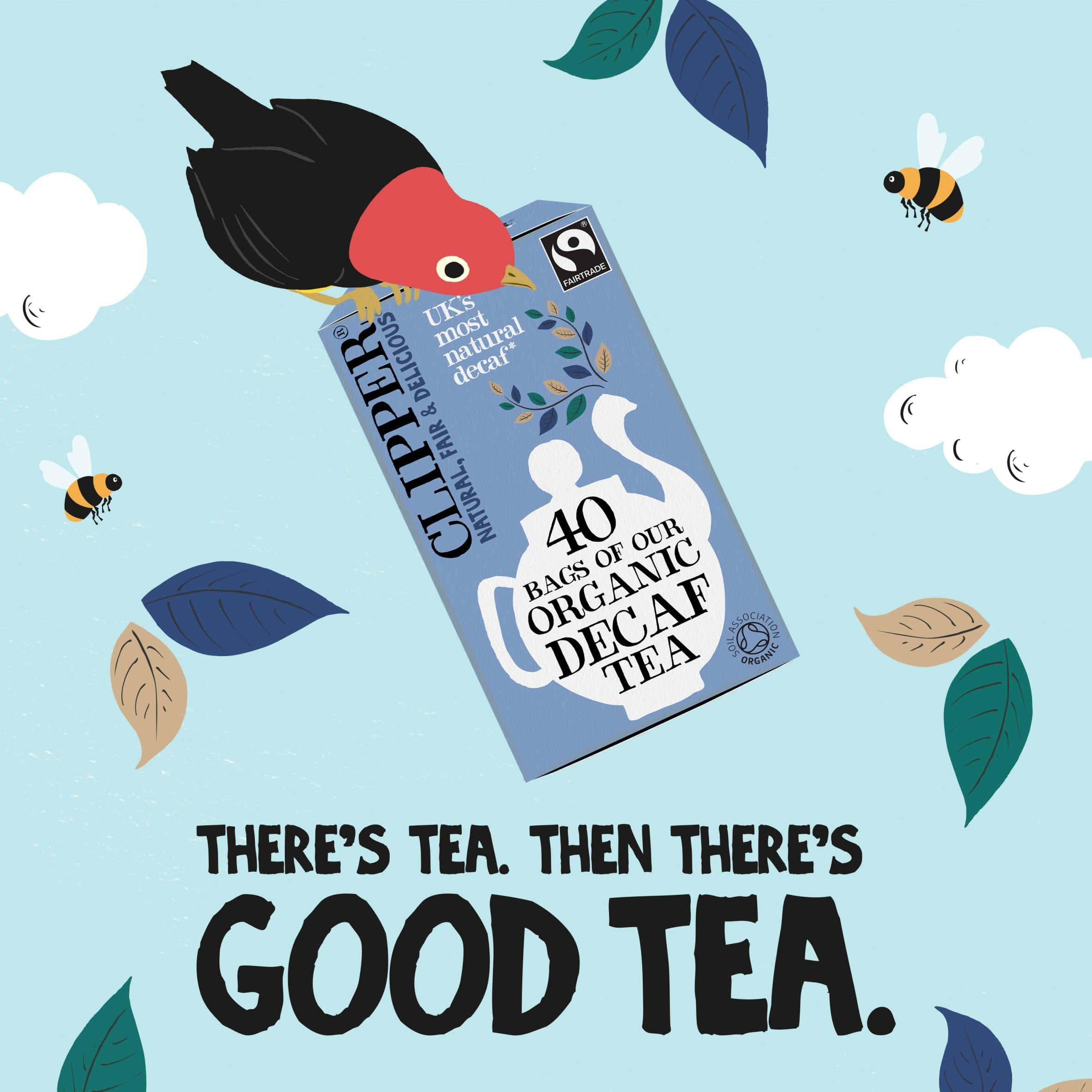 Clipper Fairtrade Organic Decaf Tea 40 Pack 116g thumbnail 5