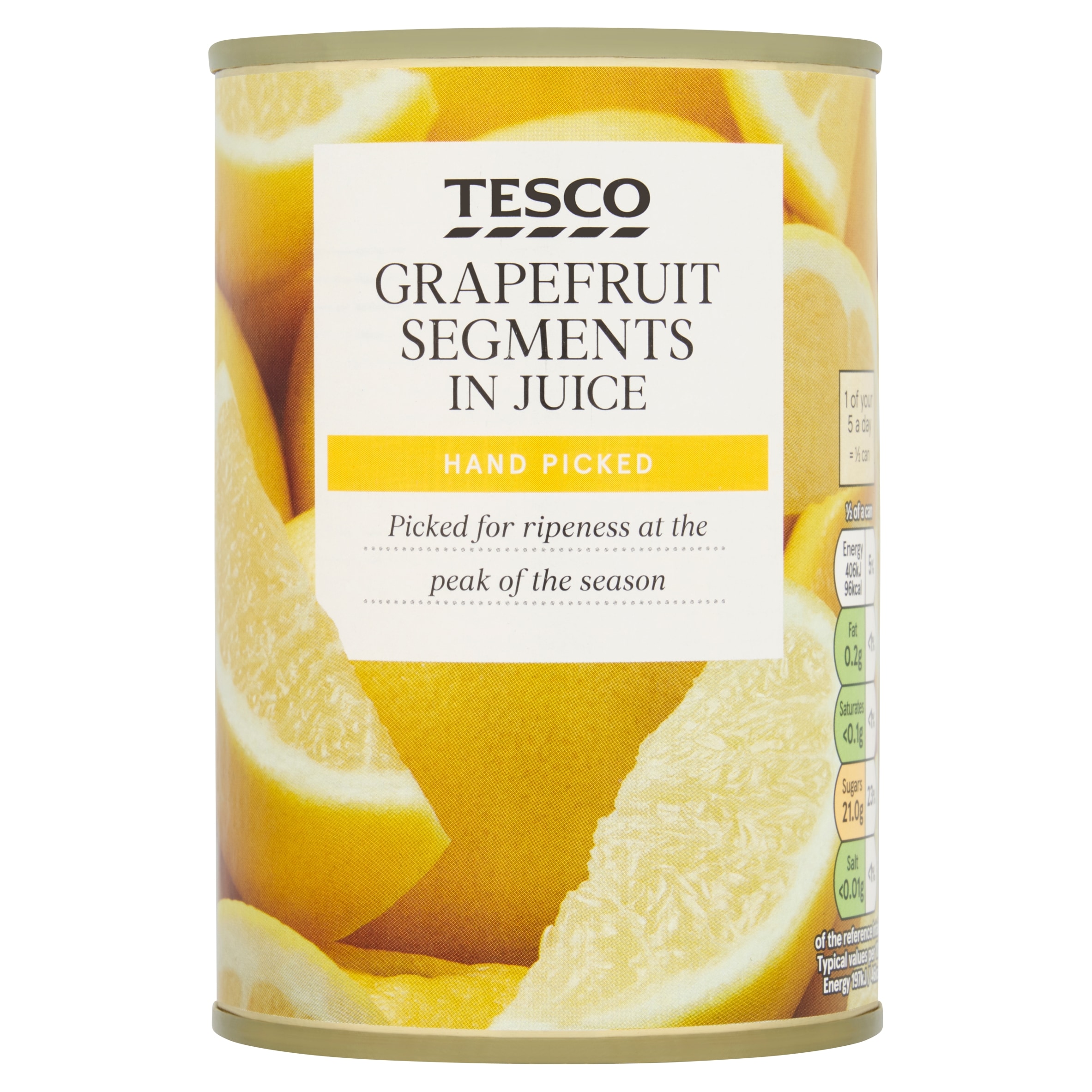 Tesco Grapefruit Segments In Juice 411G