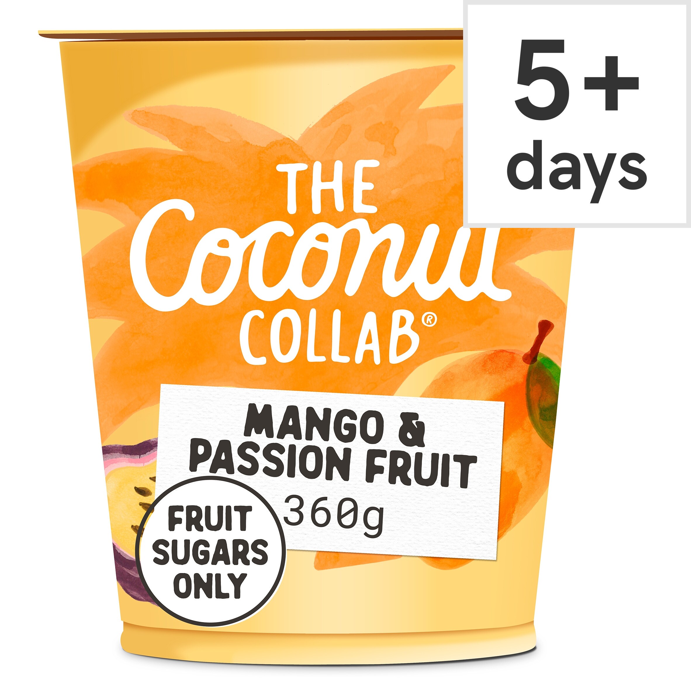 The Coconut Collab Mango & Passionfruit Coconut Yoghurt