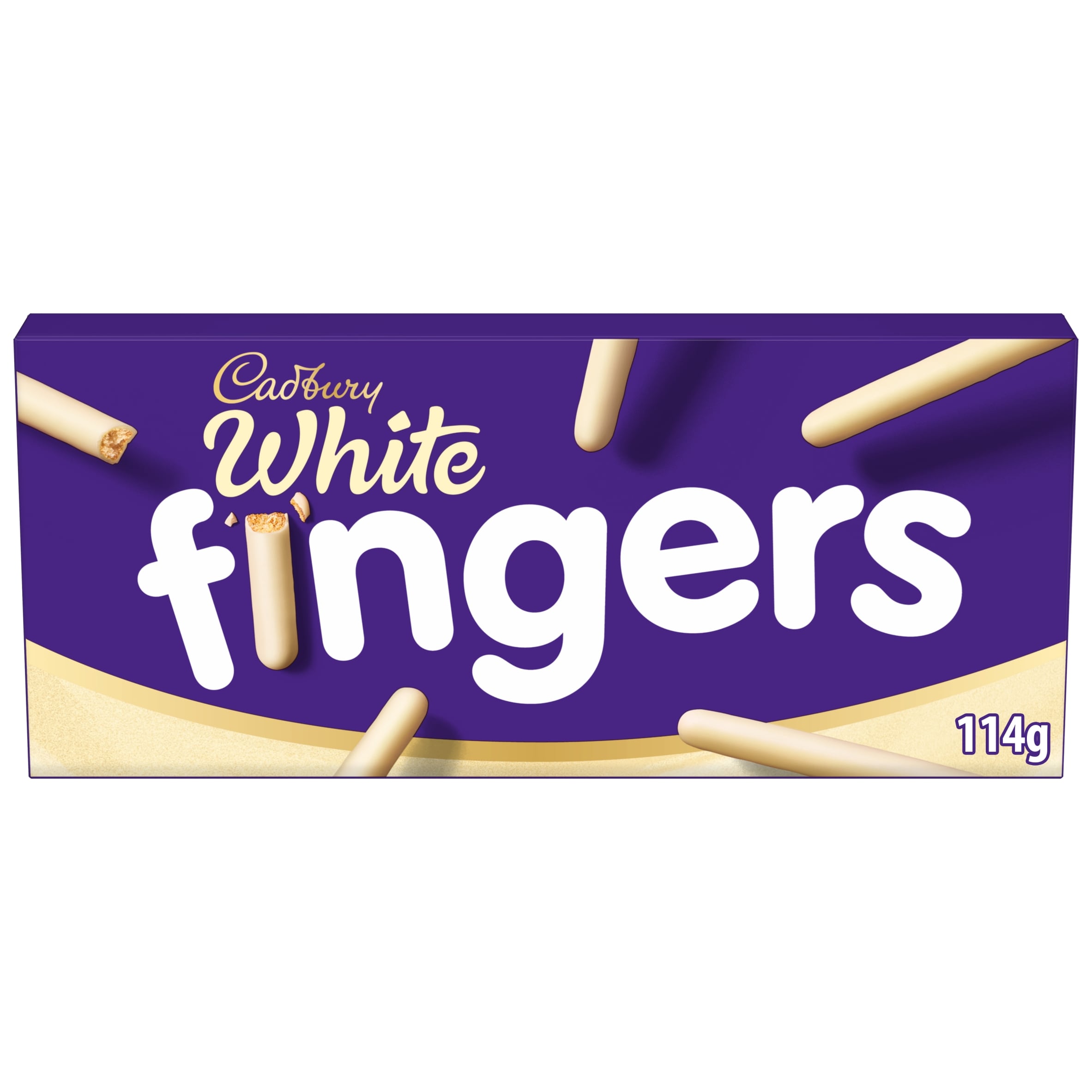 Cadbury Dairy Milk Fingers White Chocolate Biscuits