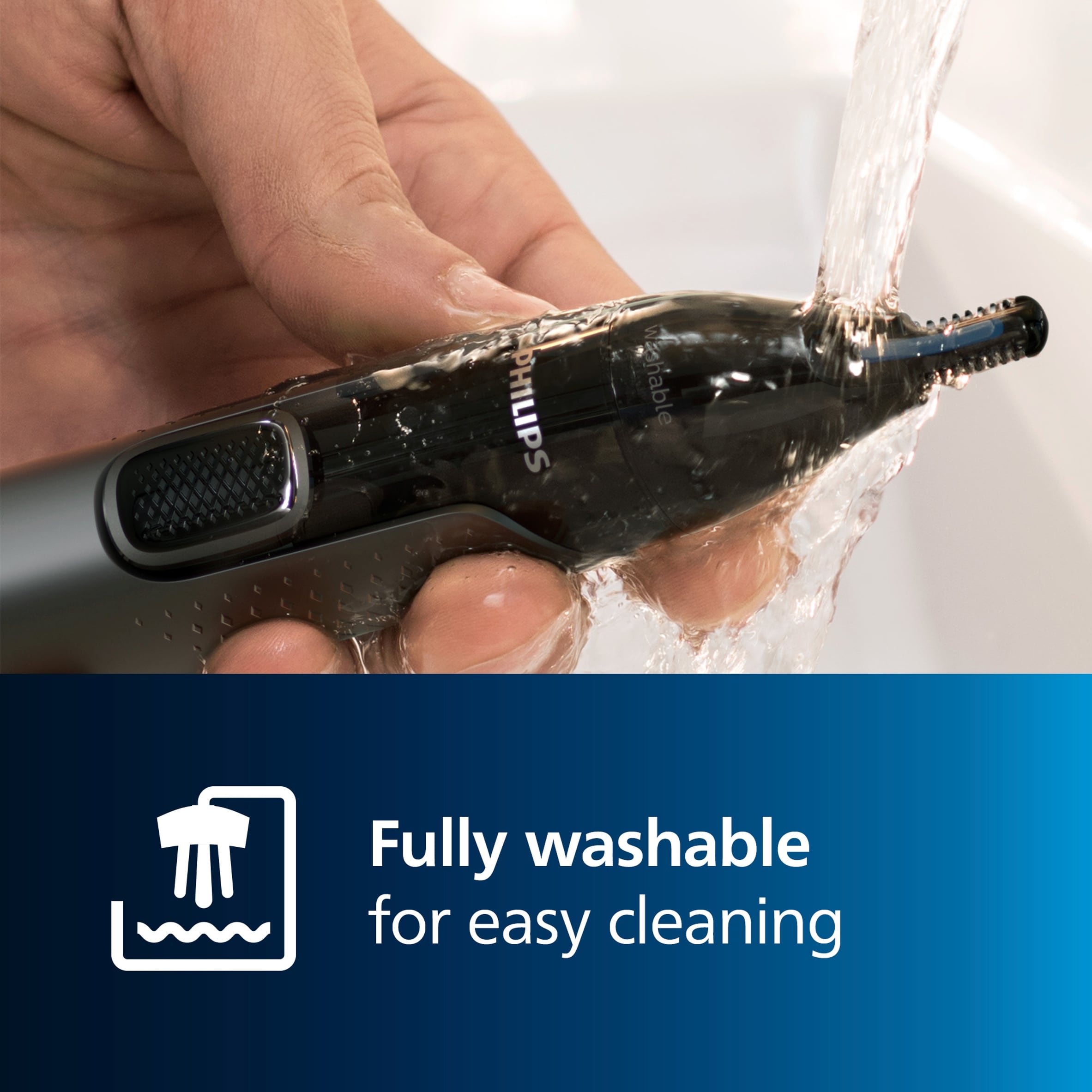 Philips Series 3000 Cordless Nose, Ear and Eyebrow Trimmer-NT3650/16 thumbnail 5