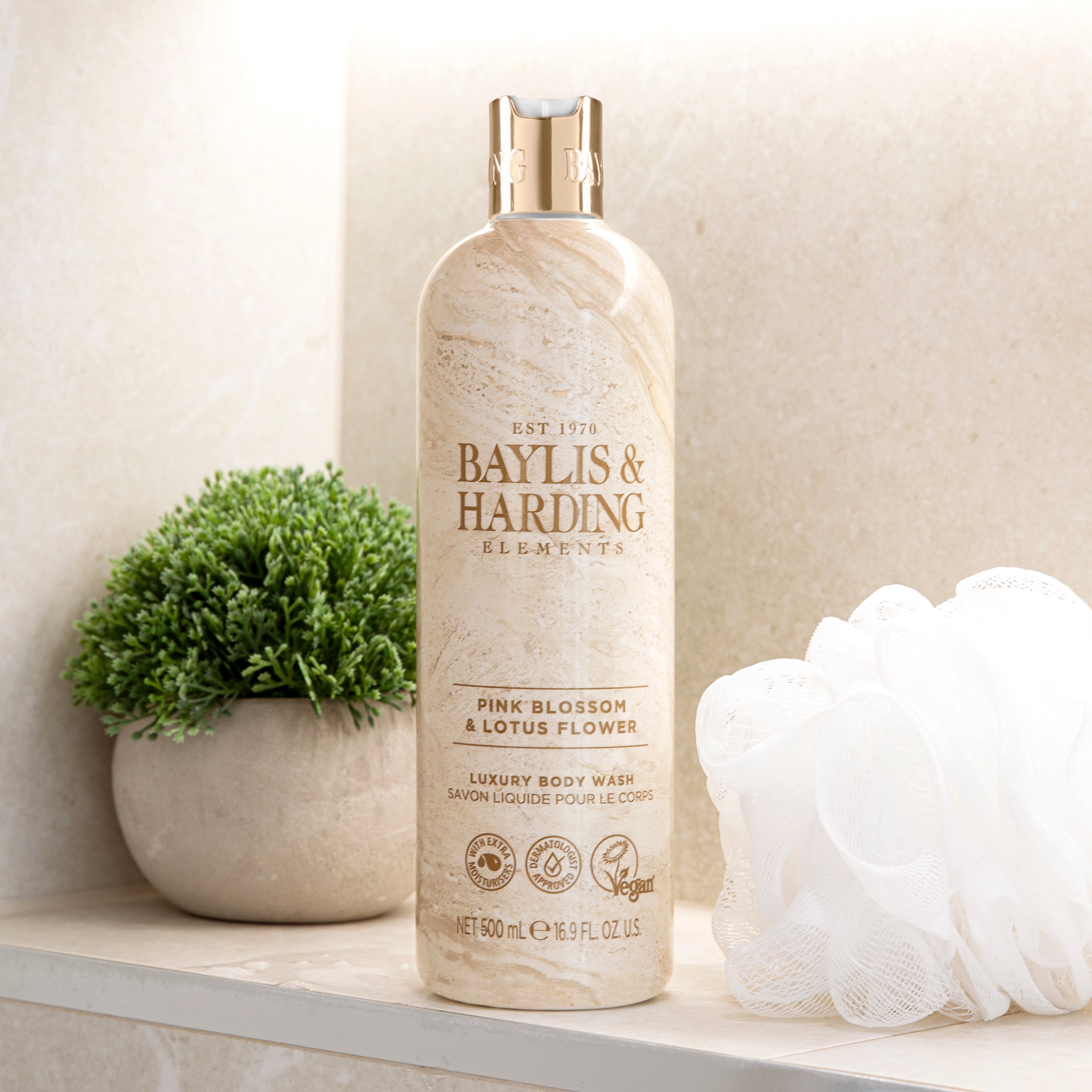 Baylis & Harding Blossom & Lotus Flower Body Wash 500Ml thumbnail 3