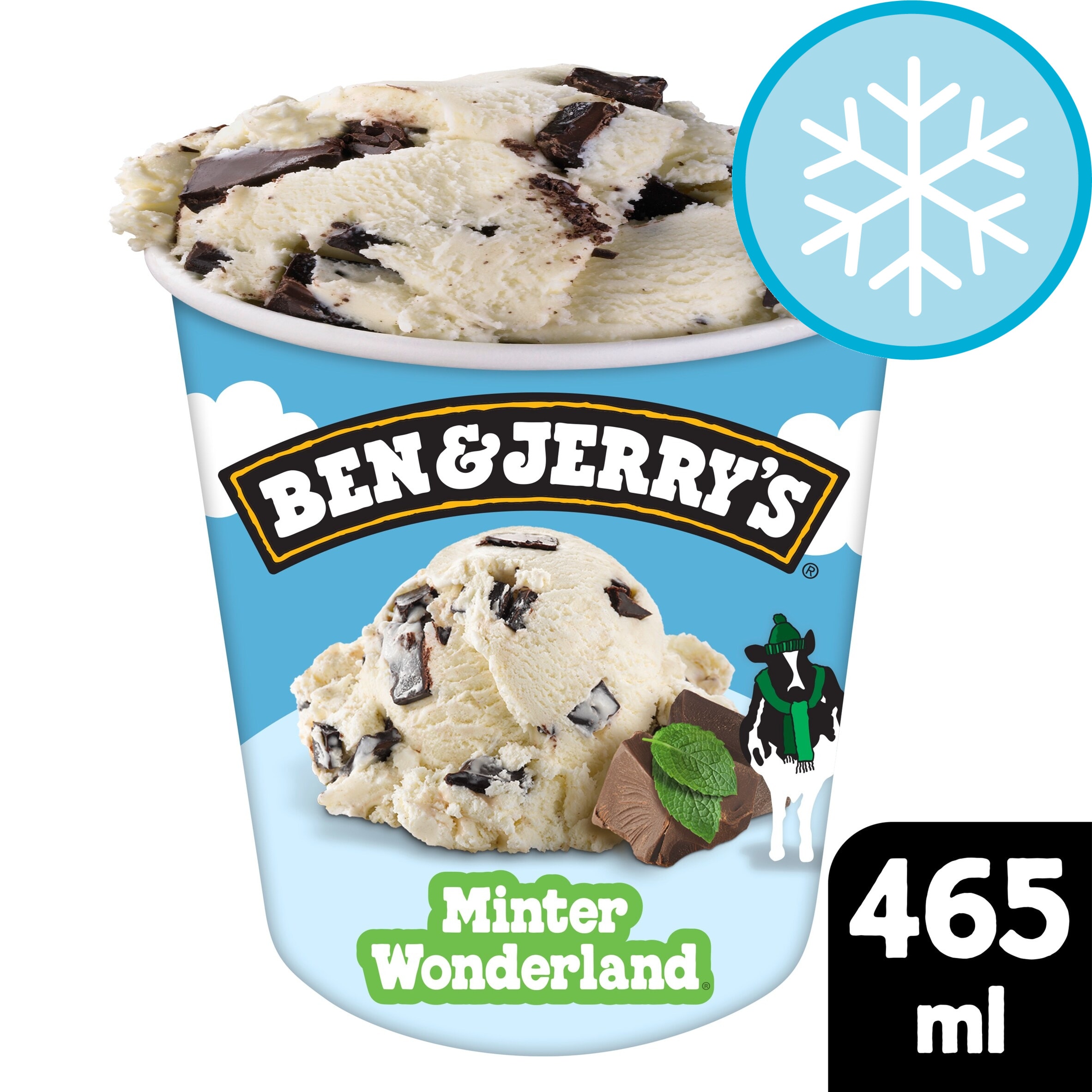 Ben & Jerry's Minter Wonderland Mint Ice Cream Tub