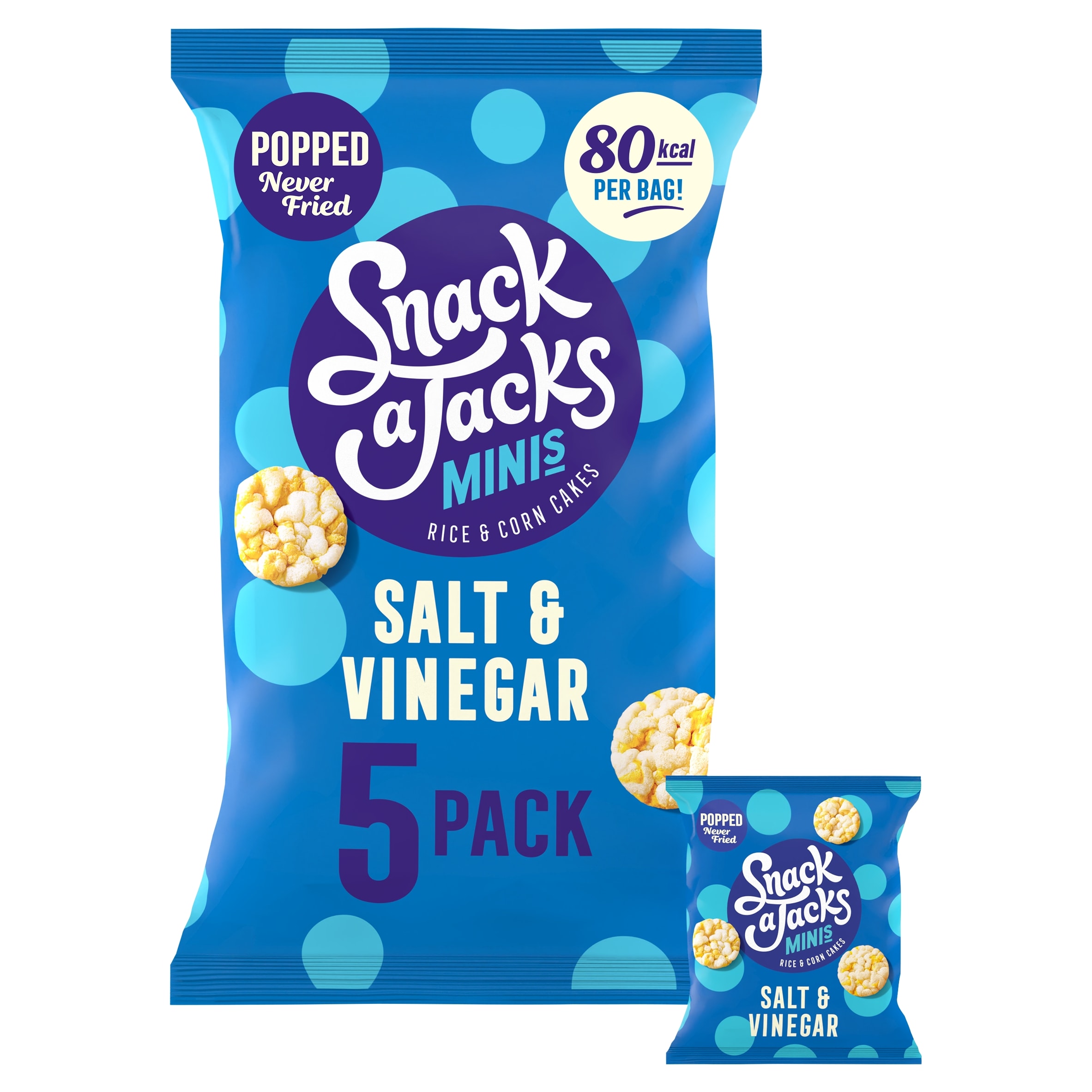 Snack a Jacks Salt & Vinegar Multipack Rice Cakes