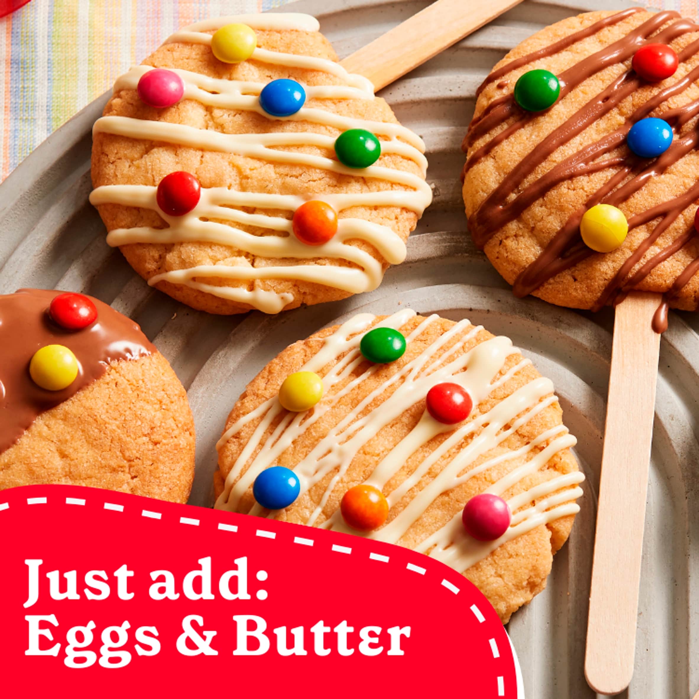 Betty Crocker Rainbow Cookie Mix 495g thumbnail 2