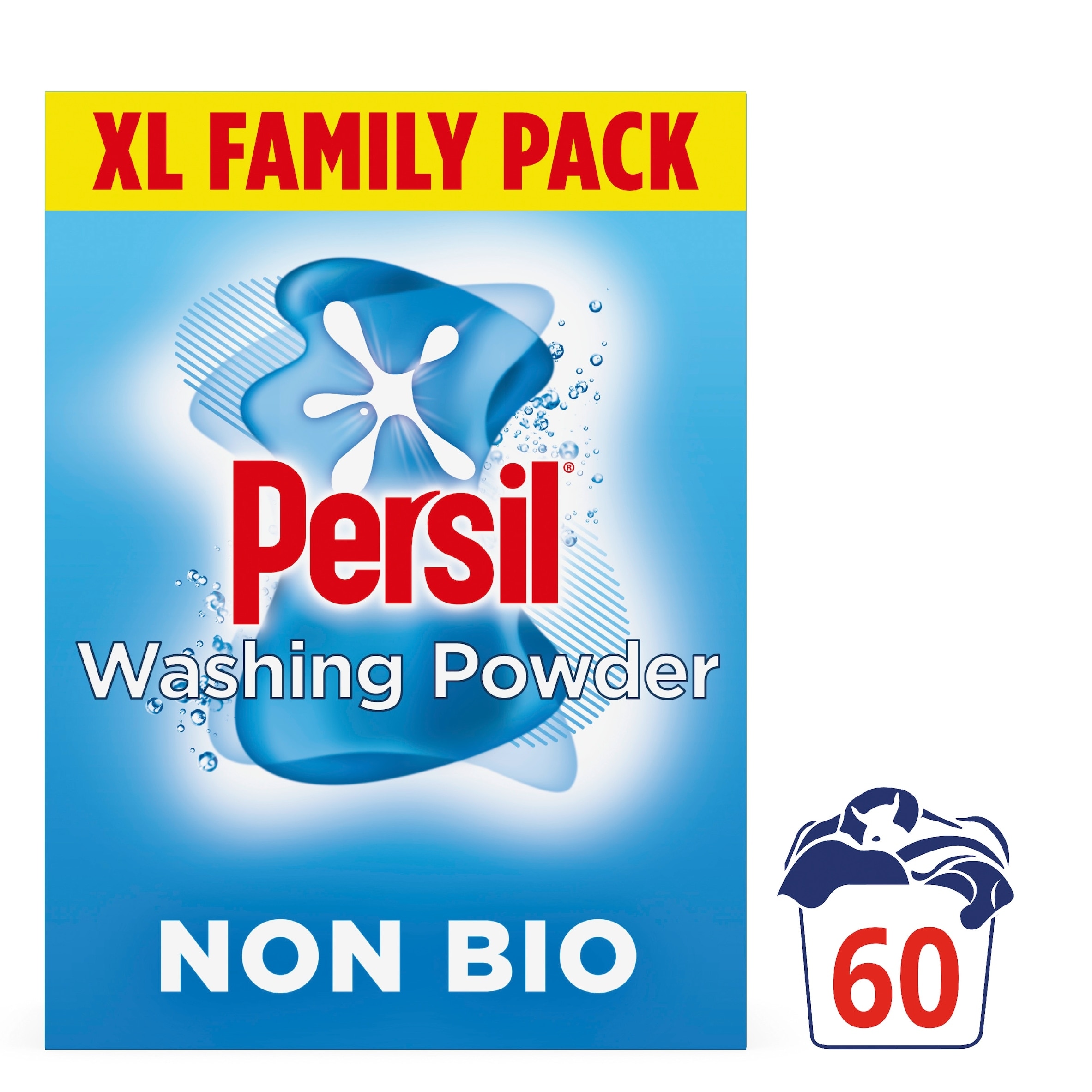 Persil Non Biological Washing Powder 60 Wash 3Kg