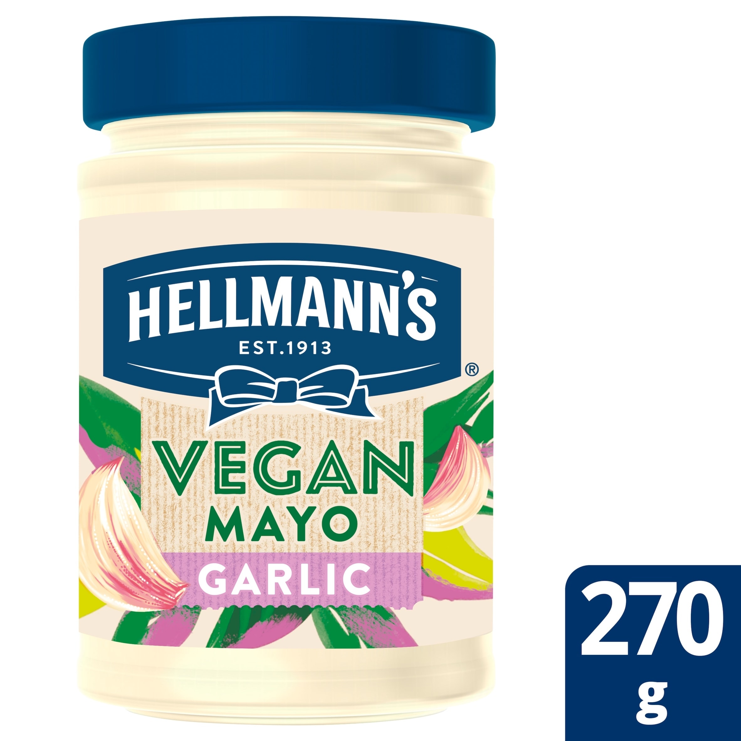 Hellmann’s Vegan Garlic Mayonnaise Jar 270g