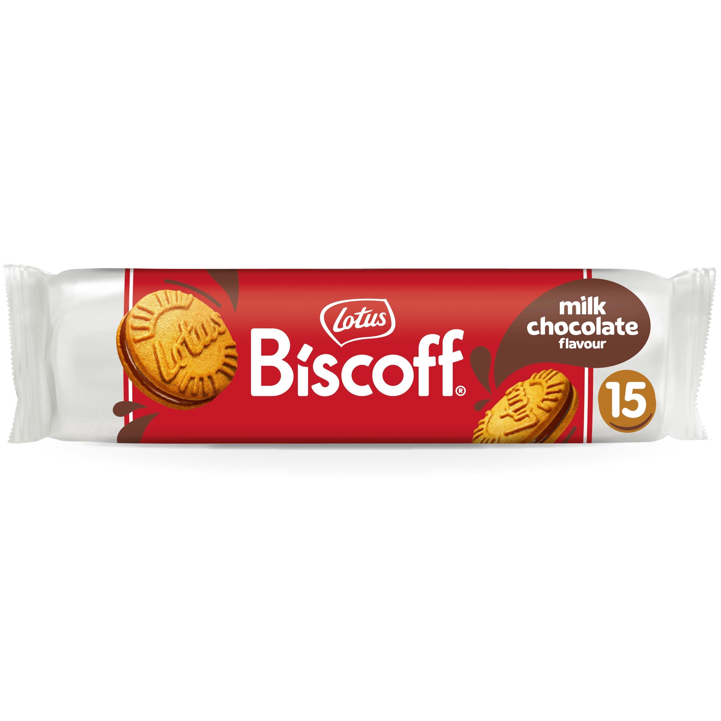 Lotus Biscoff Sandwich Milk Chocolate Biscuits
