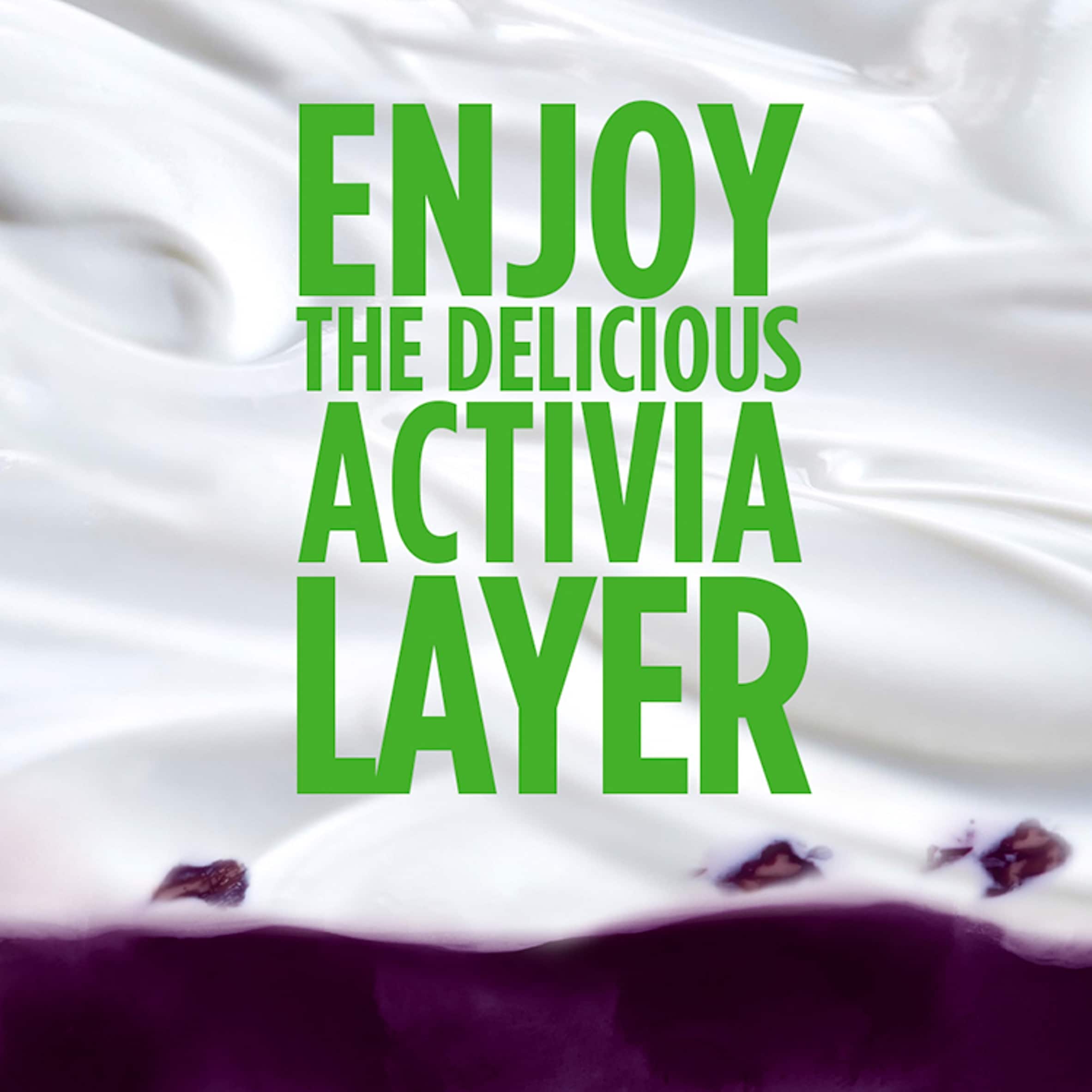 Activia Gut Health Fusion Yoghurt - Prune 4x120g thumbnail 4