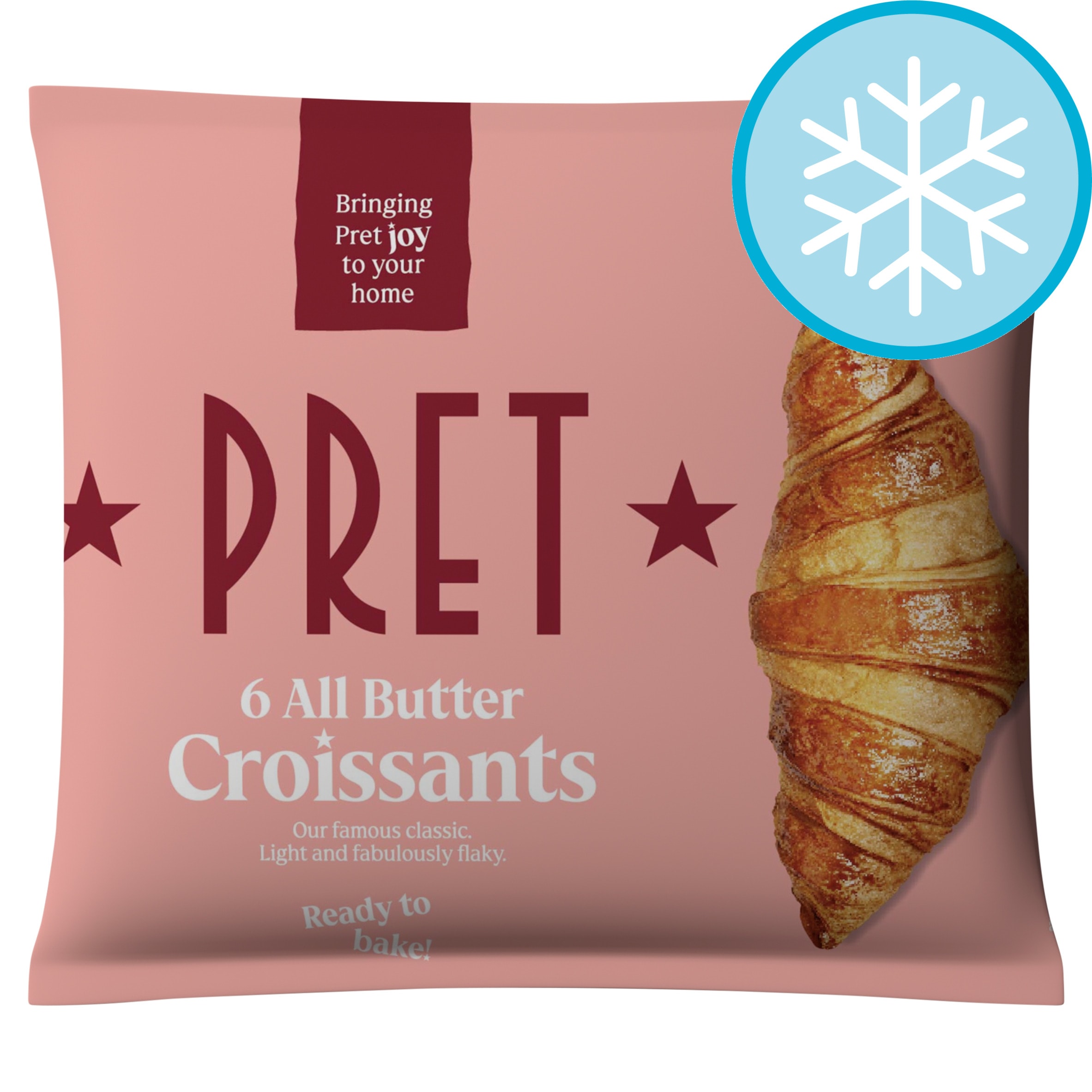 Pret 6 Butter Frozen Croissants