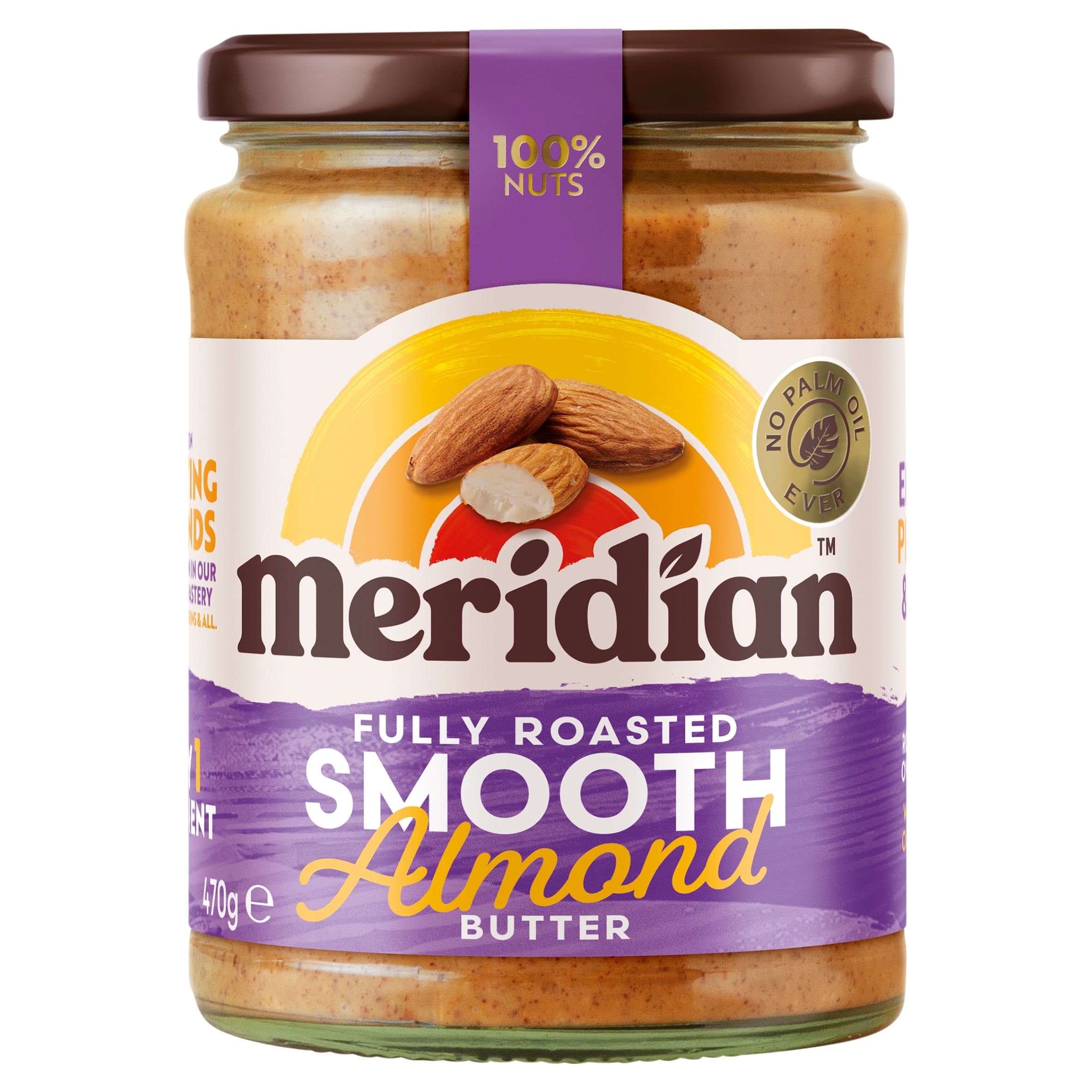 Meridian Smooth Almond Butter 100%