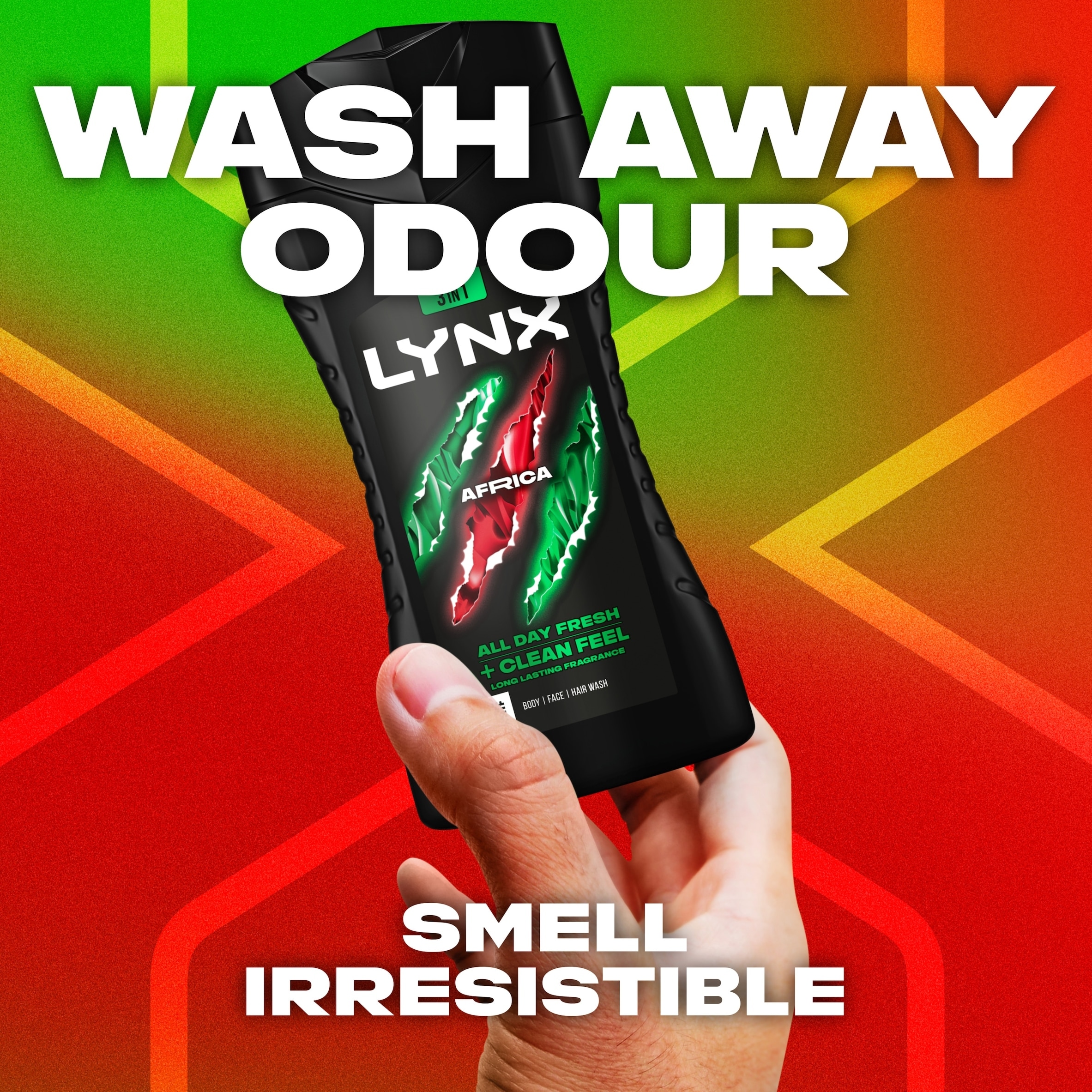 Lynx Africa Bodywash Shower Gel 225ml thumbnail 3