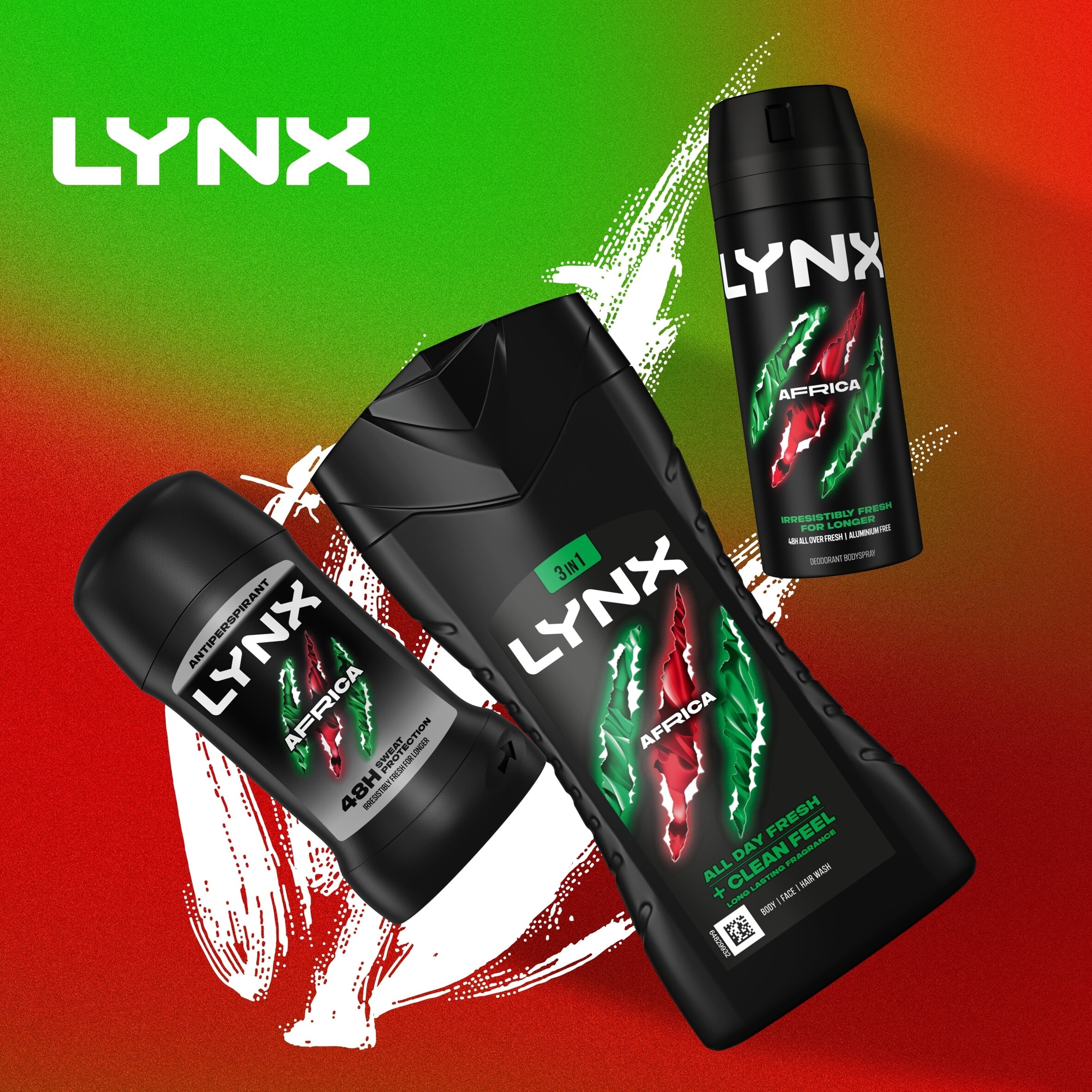 Lynx Africa Bodywash Shower Gel 225ml thumbnail 5