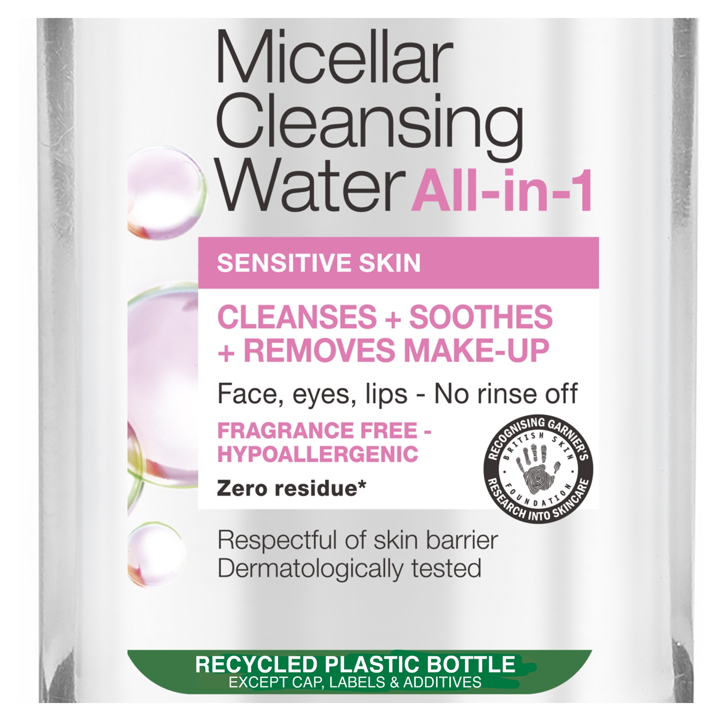 Garnier Micellar Cleansing Water Sensitive Skin 200ml thumbnail 2