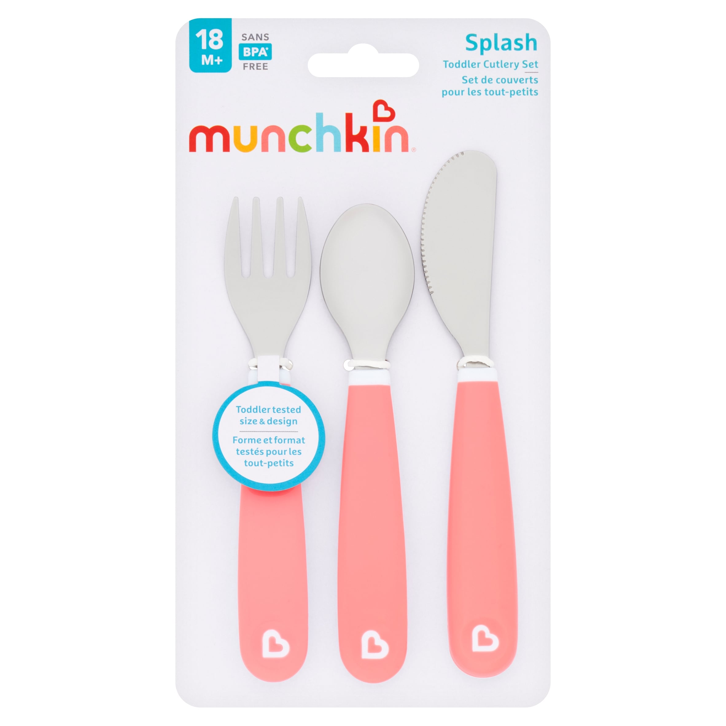 Munchkin Splash Toddler Cutlery Set 18M+ thumbnail 2