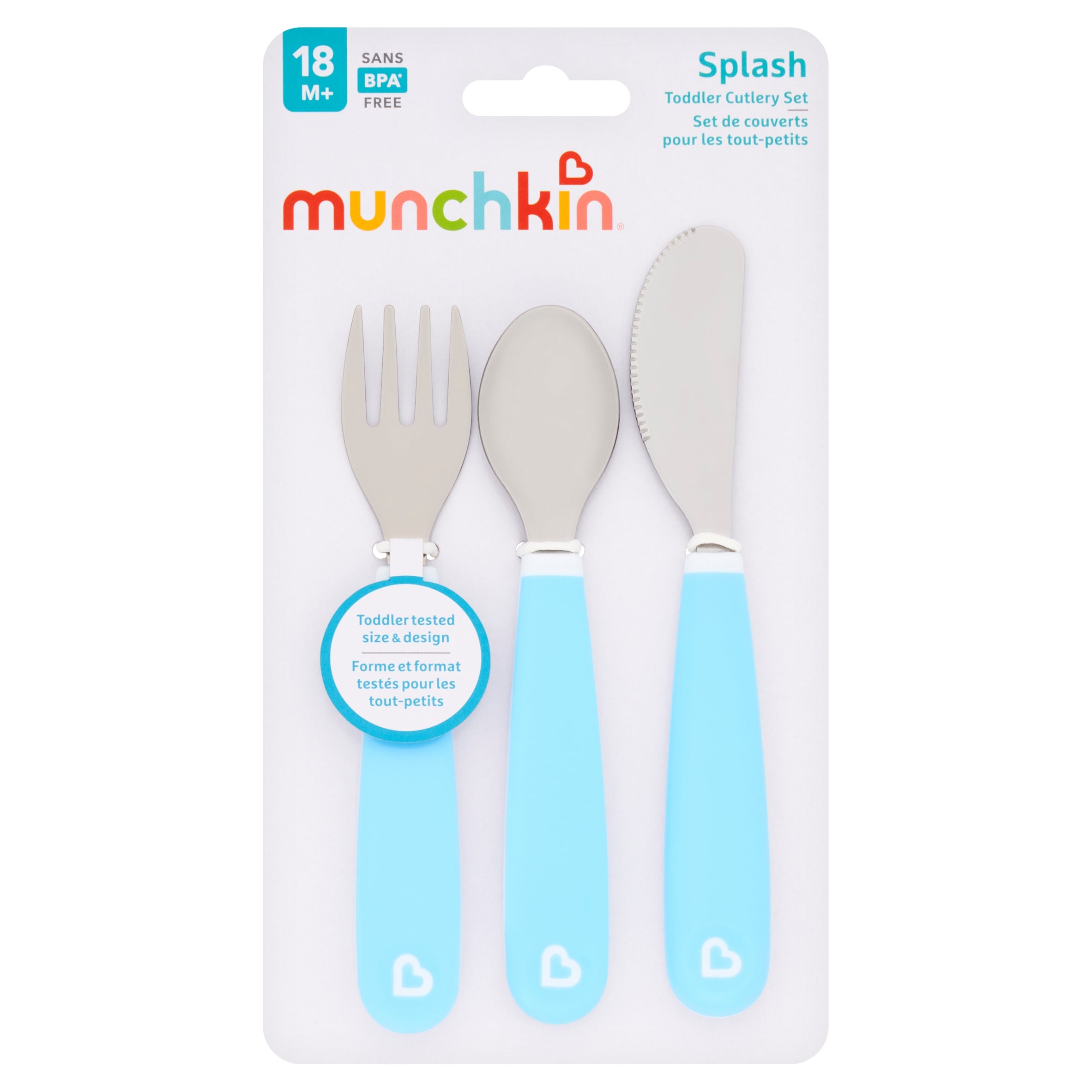 Munchkin Splash Toddler Cutlery Set 18M+ thumbnail 3