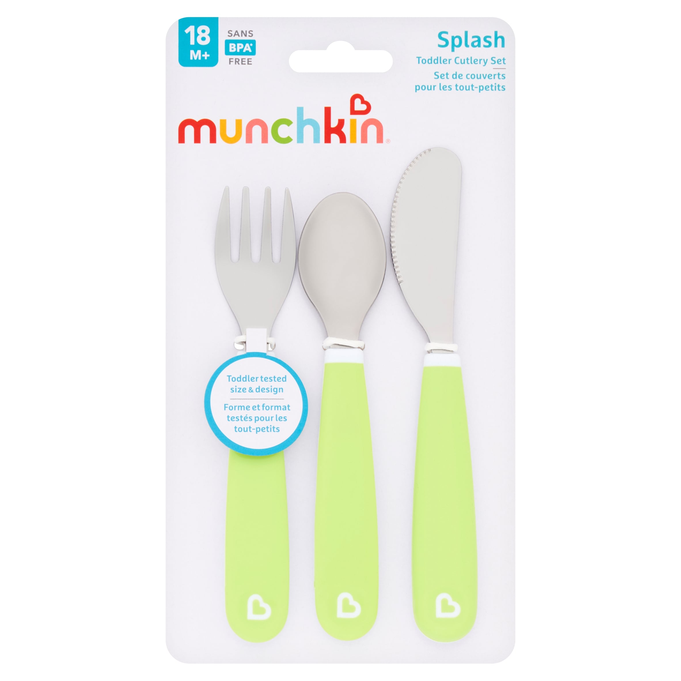 Munchkin Splash Toddler Cutlery Set 18M+ thumbnail 4