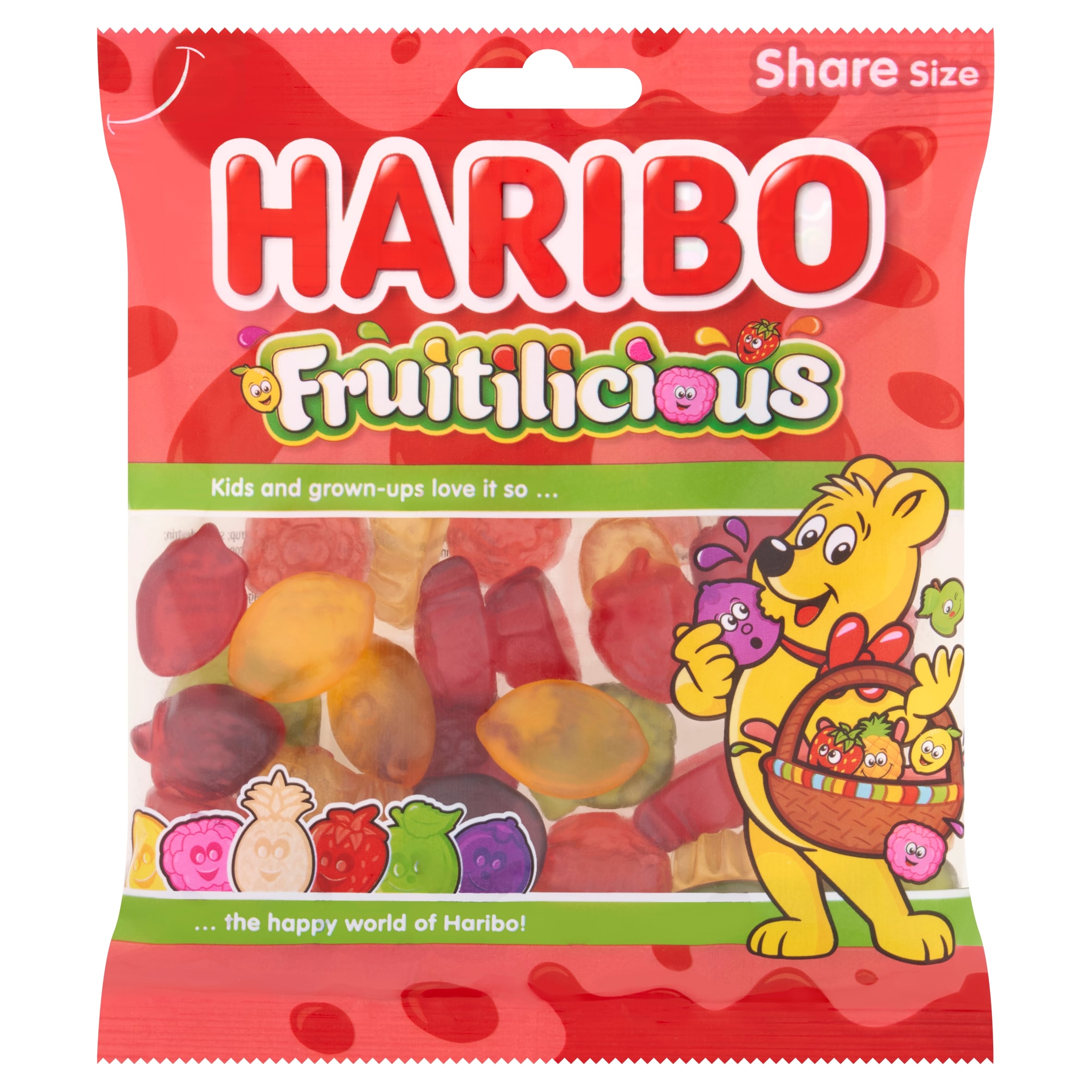 Haribo Fruitilicious Share Bag
