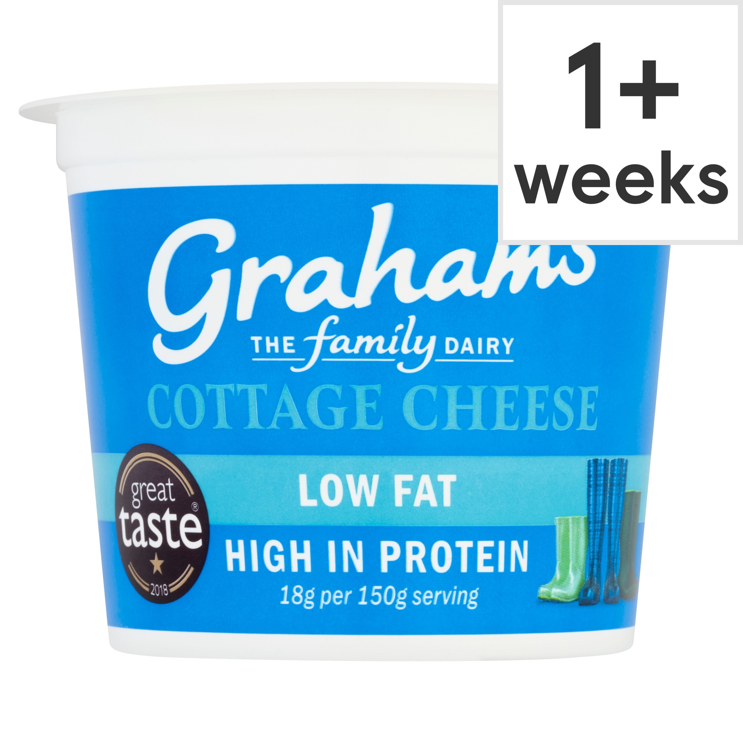 Graham's Natural Cottage Cheese Low Fat 300G