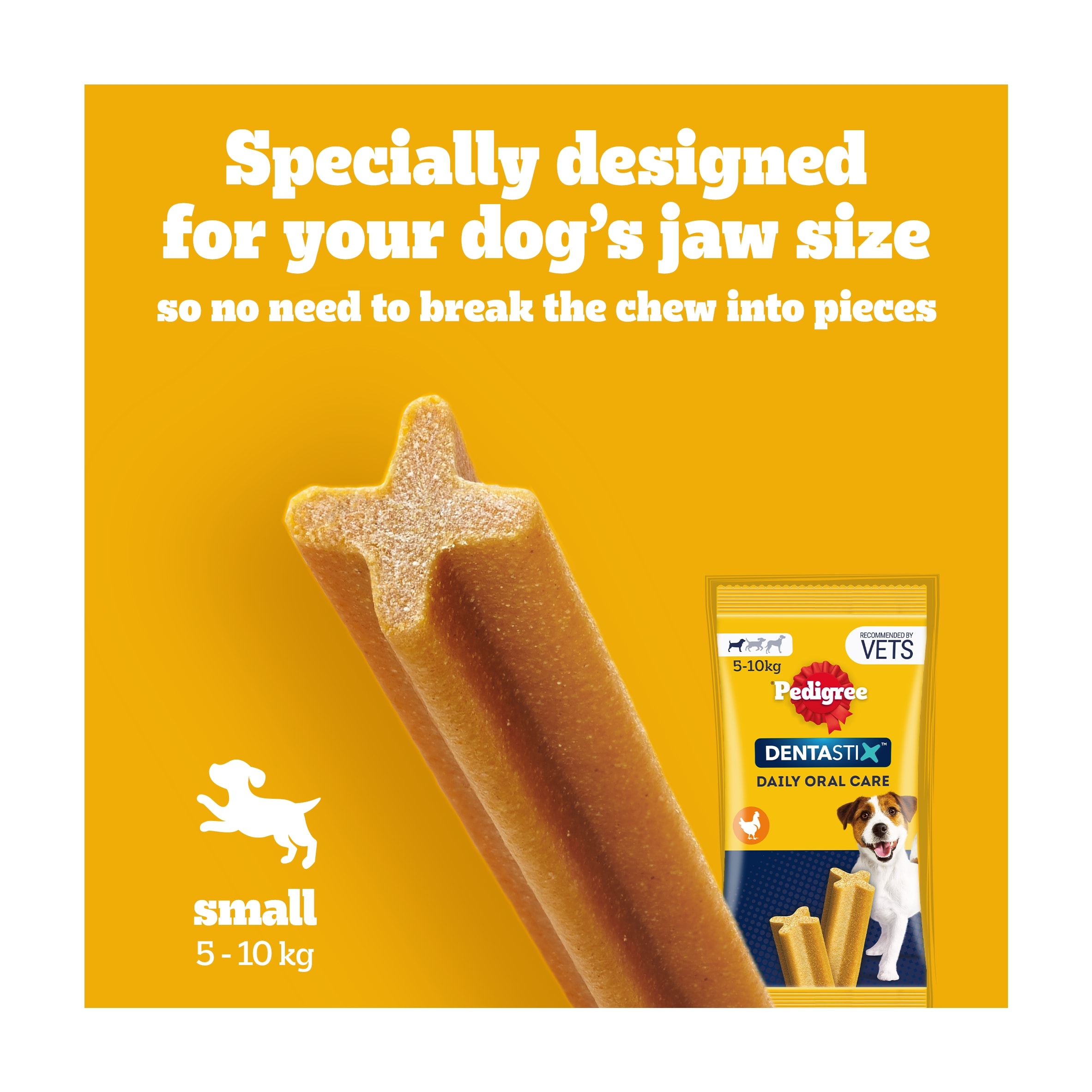 Pedigree Dentastix Daily Small Dog Treats 70 Dental Sticks thumbnail 3