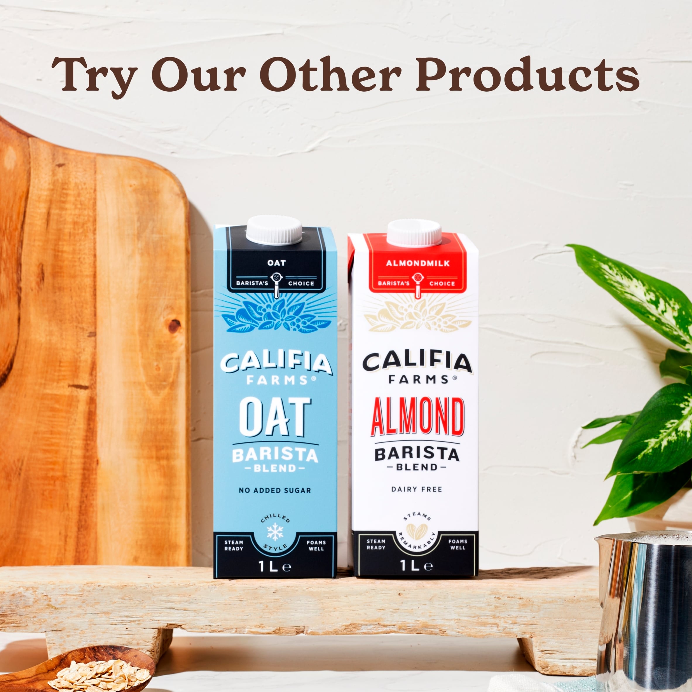Califia Farms Oat Barista Chilled Dairy Free Drink 1L thumbnail 4