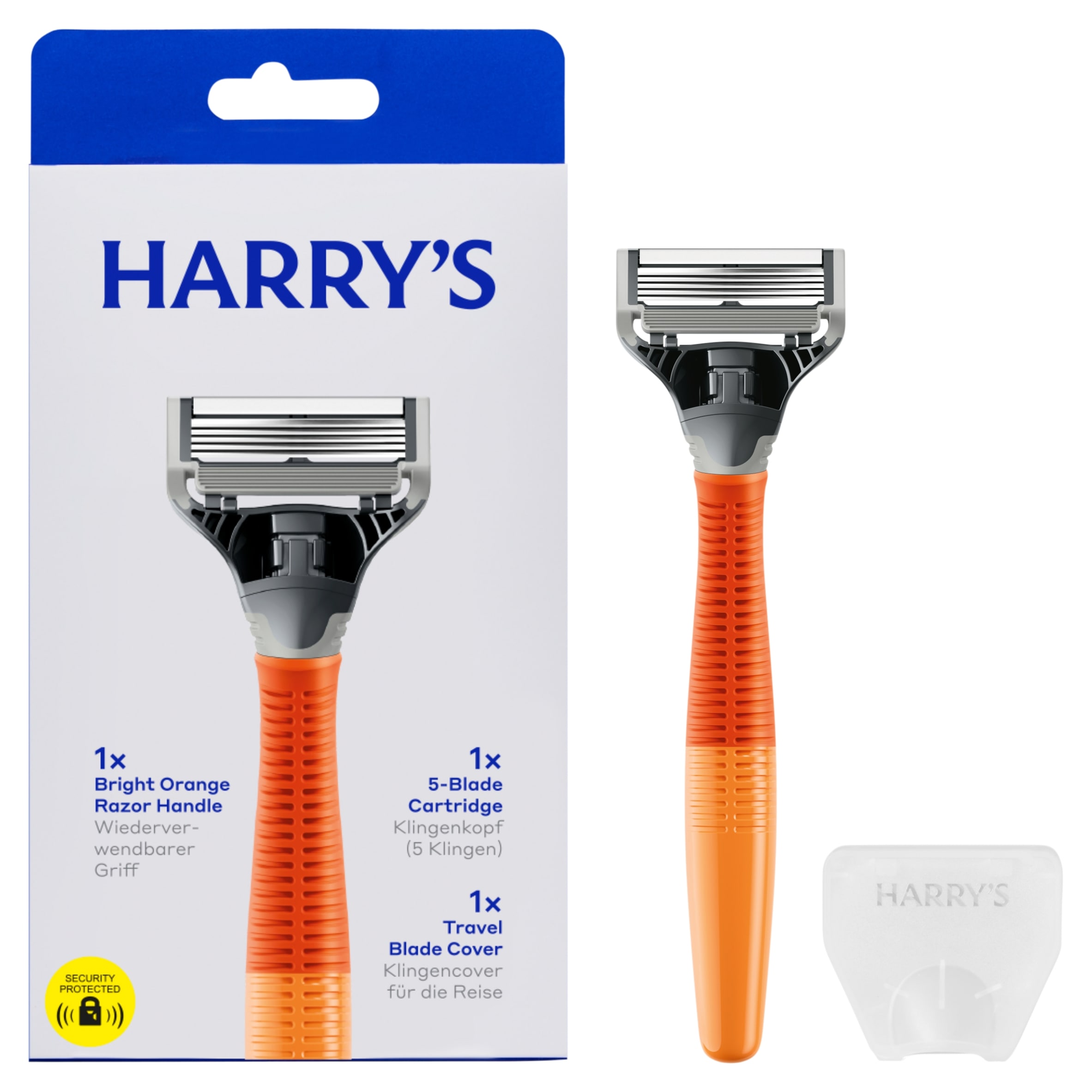 Harry's Truman Razor & Blade Orange