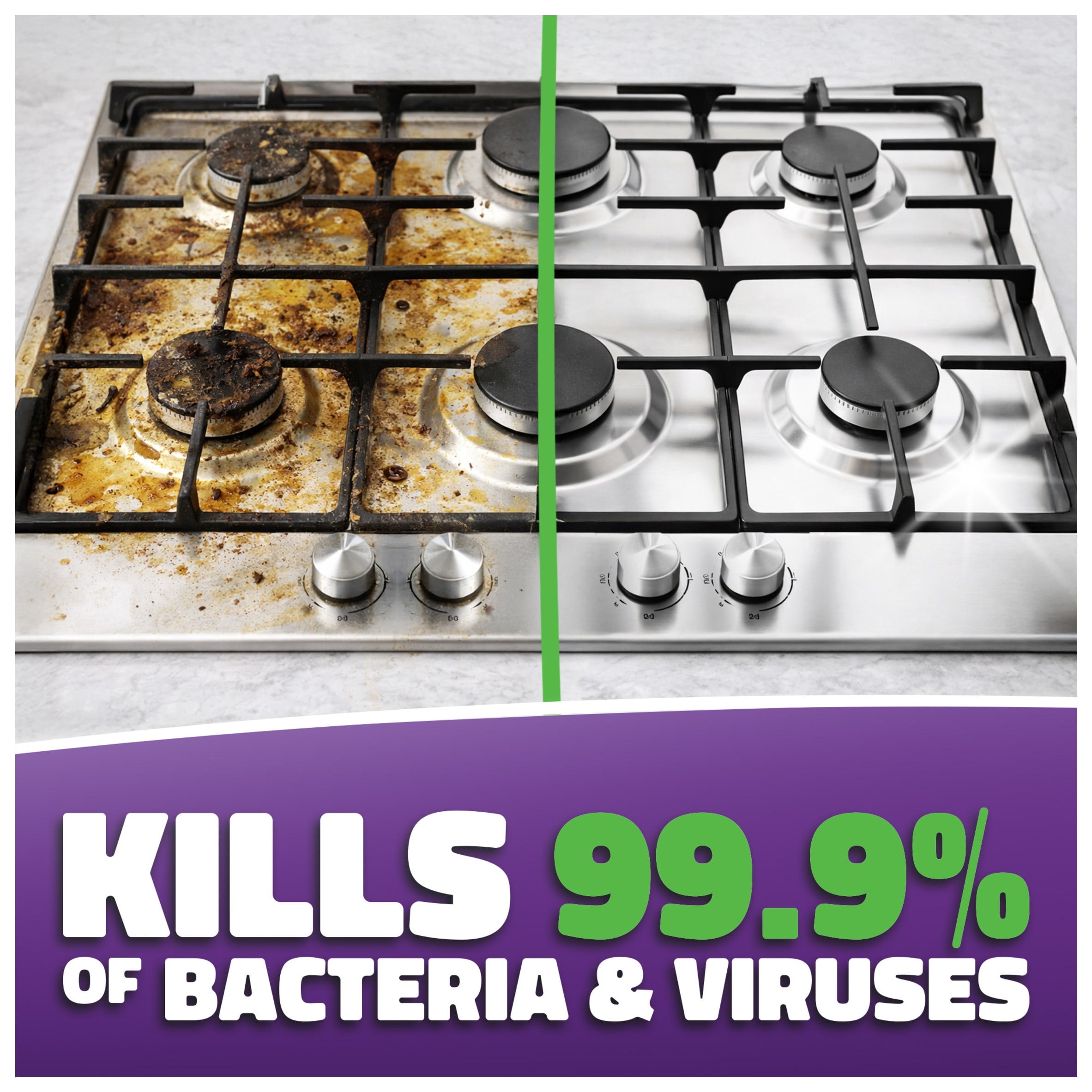Cillit Bang Power Kitchen Cleaner Burnt On Degreaser Spray 750ml thumbnail 2