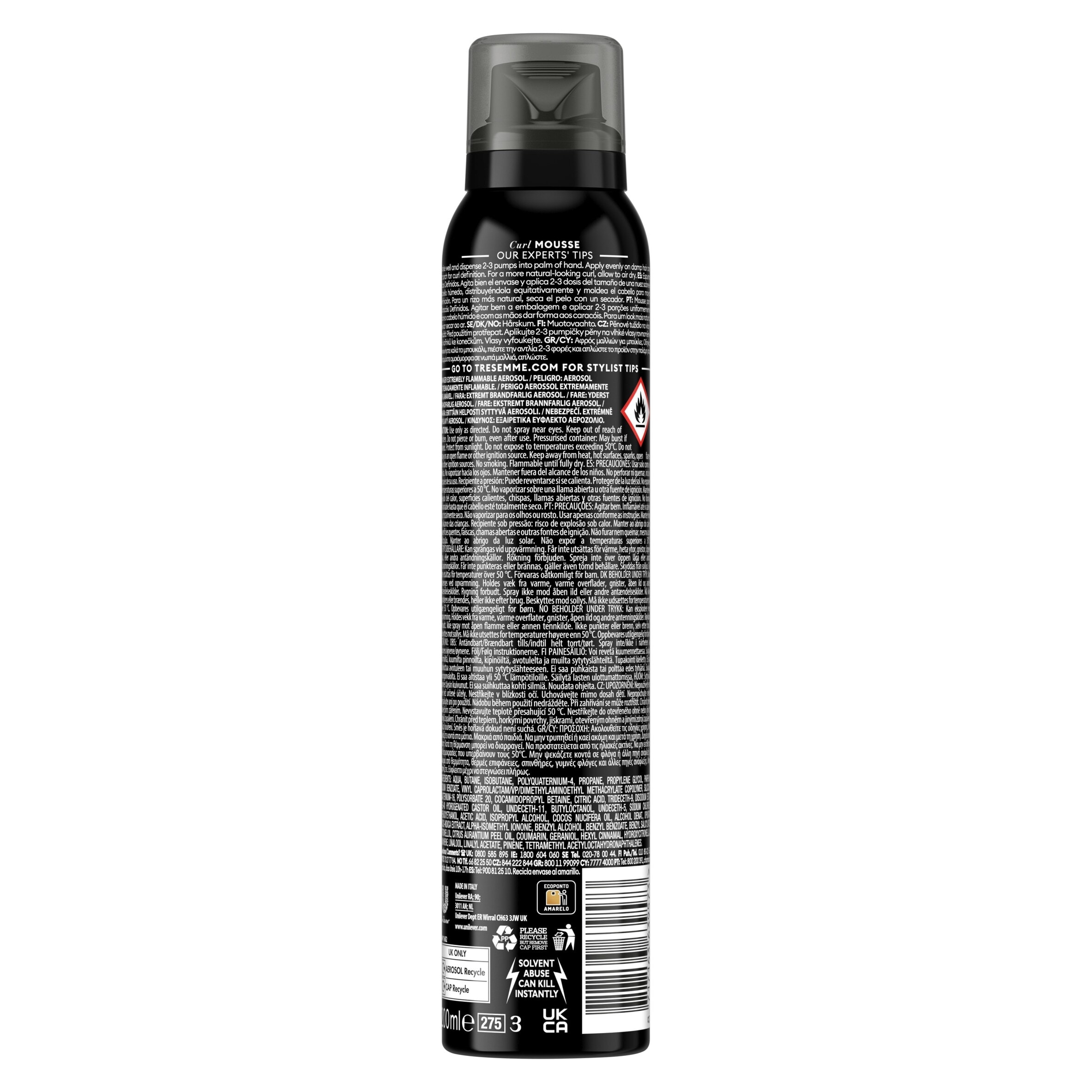 Tresemme Curl Mousse 200Ml thumbnail 2