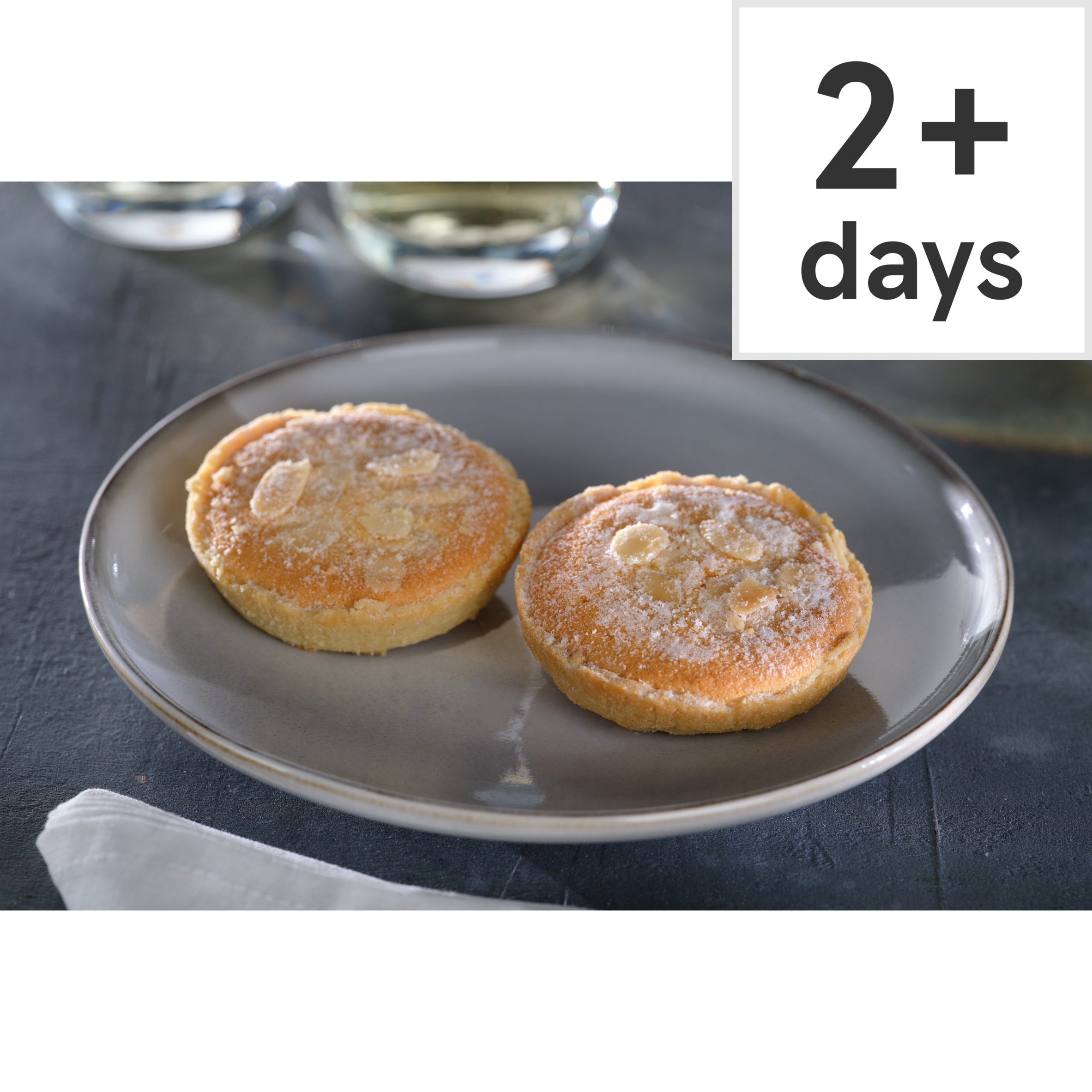 Tesco Finest Bakewell Tarts 2 Pack