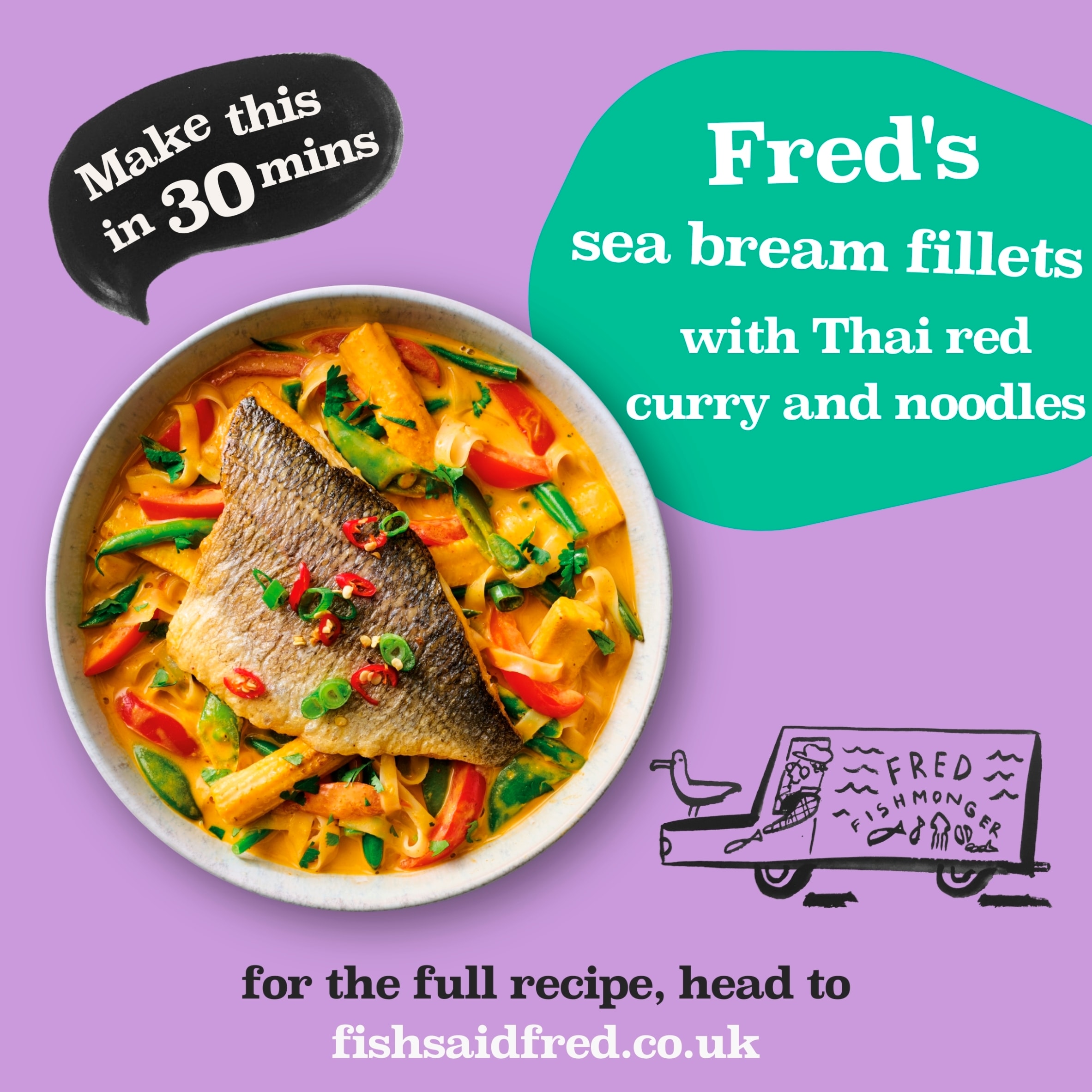 Fish Said Fred 2 Asc Sea Bream Fillets 180G thumbnail 4