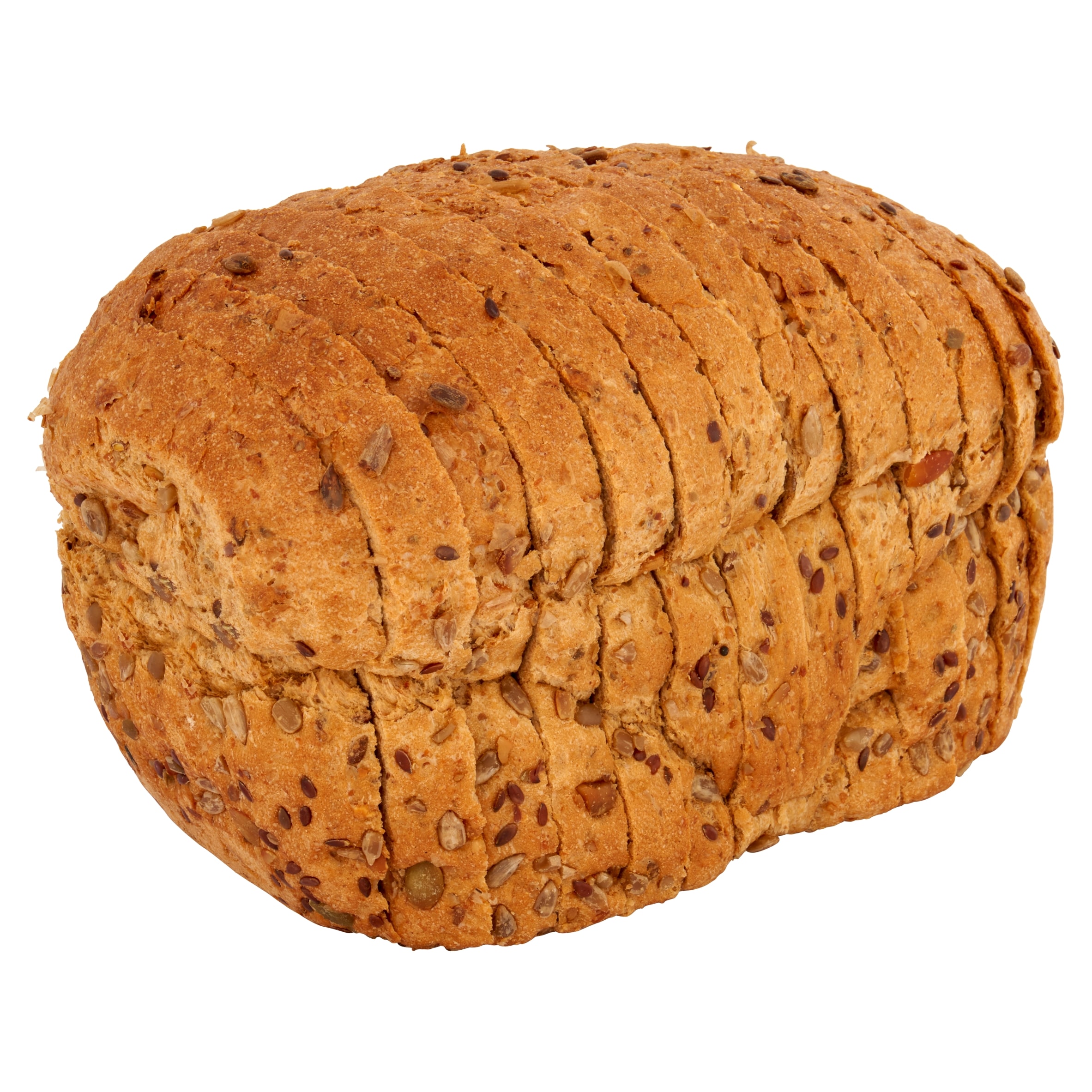 Tesco Hi Fibre Seed Loaf 400G Sliced thumbnail 3