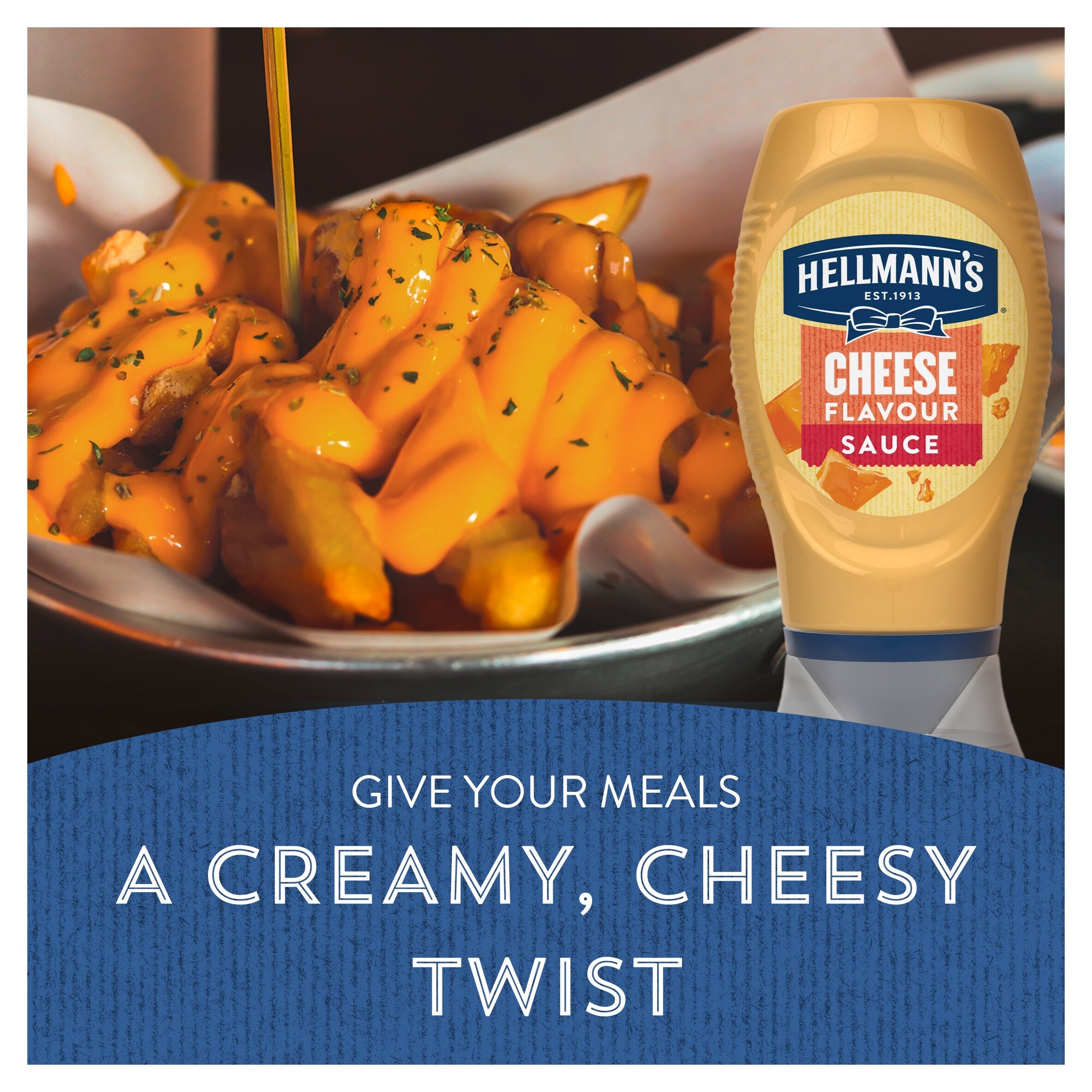 Hellmann's Cheese Sauce Squeezy 250ml thumbnail 3