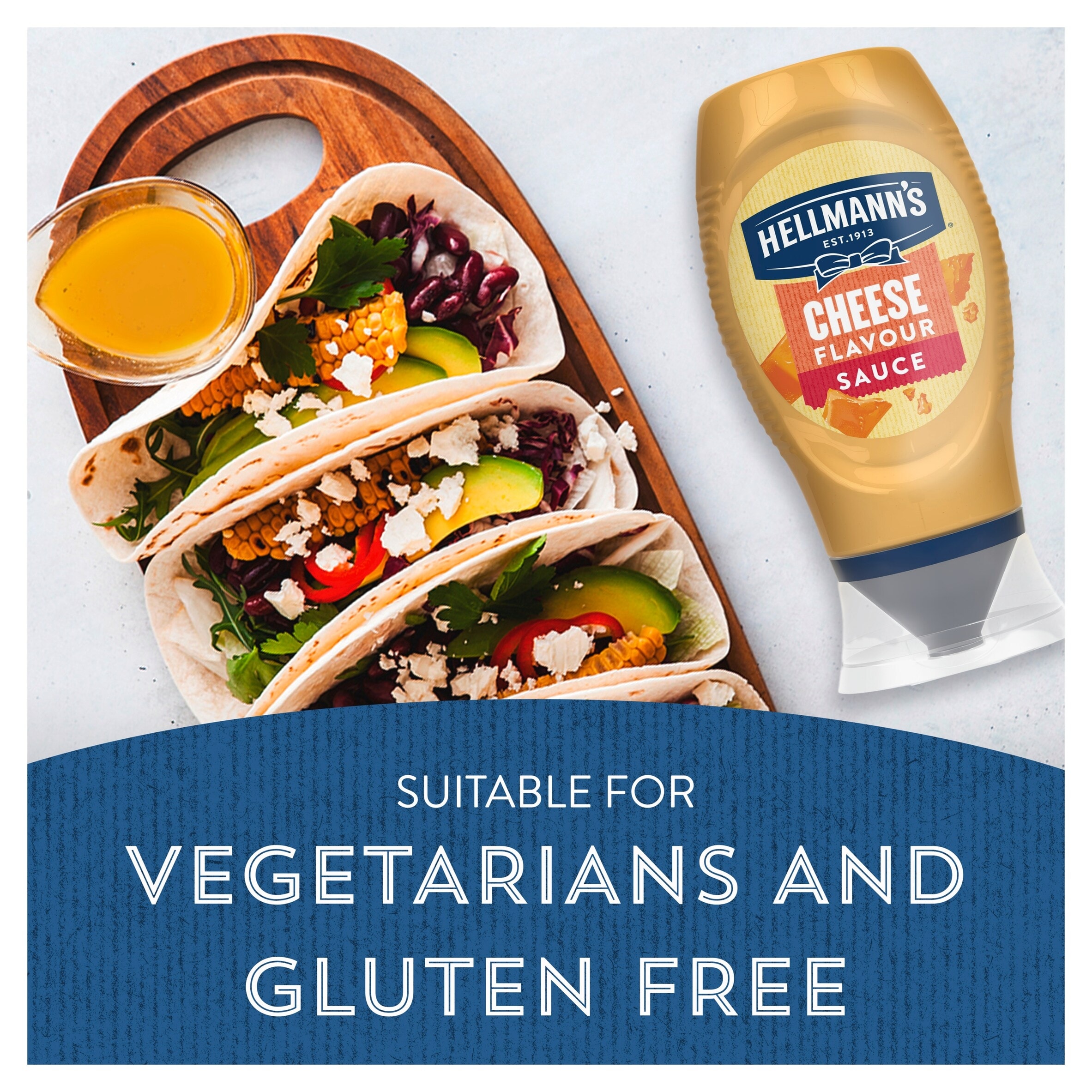 Hellmann's Cheese Sauce Squeezy 250ml thumbnail 4