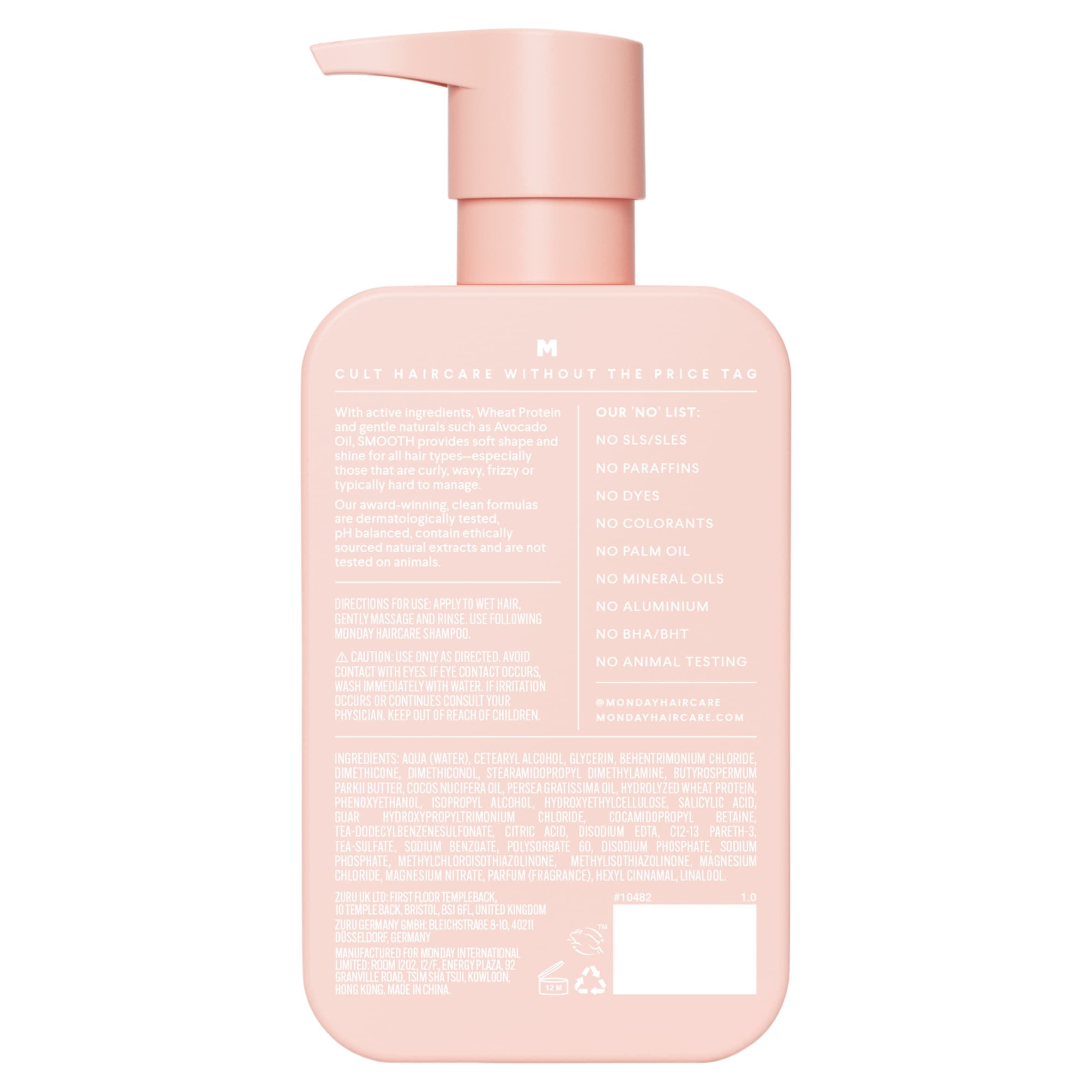 Monday Haircare Smooth Conditioner 350Ml thumbnail 2