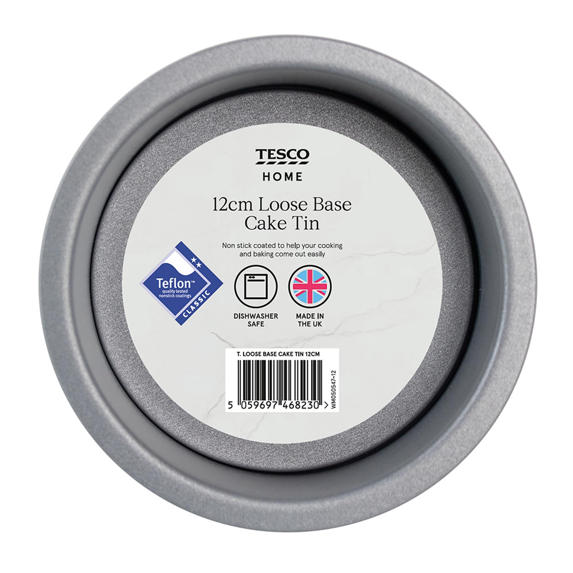 Tesco Loose Base Cake Tin 12Cm