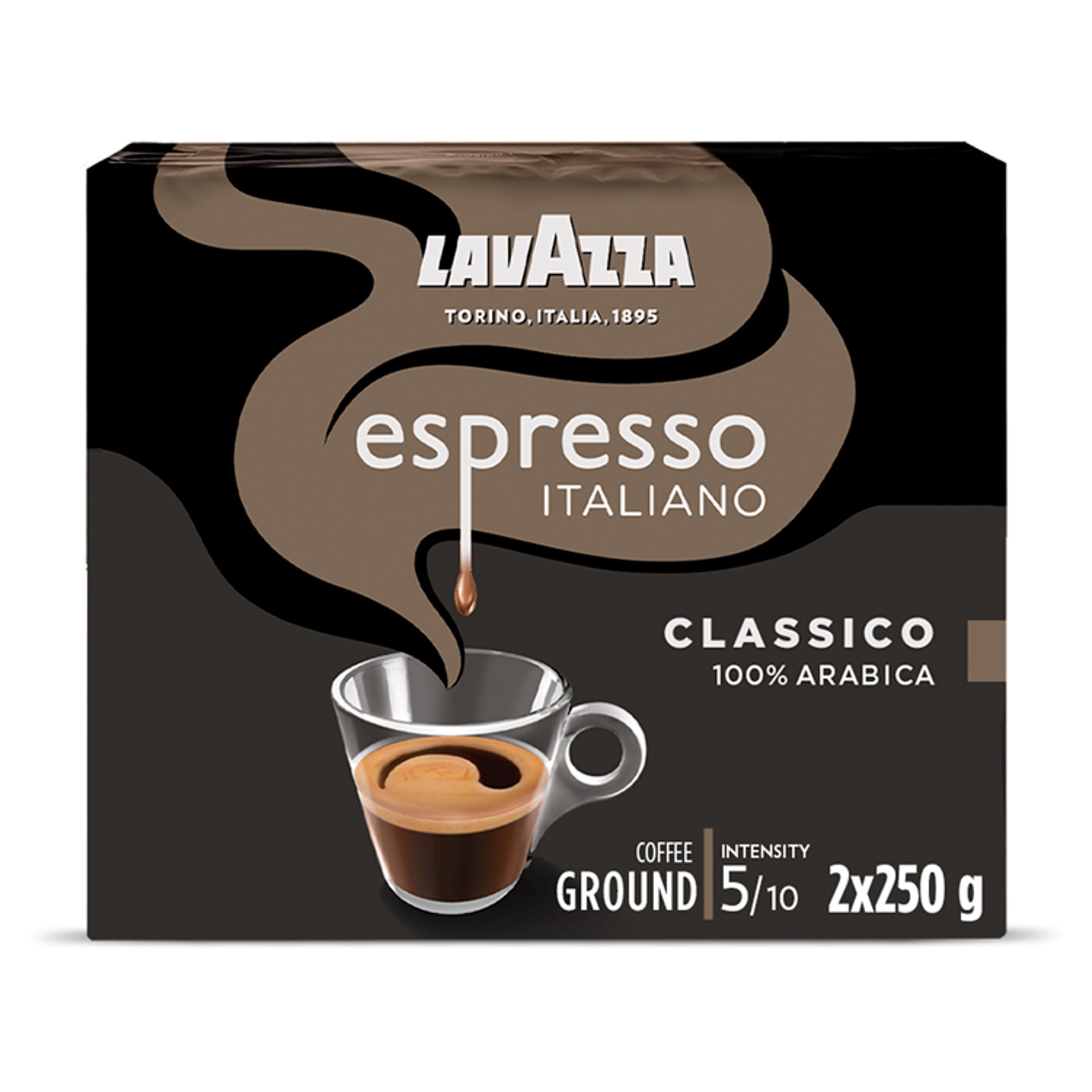 Lavazza Espresso Ground Coffee 2X250g
