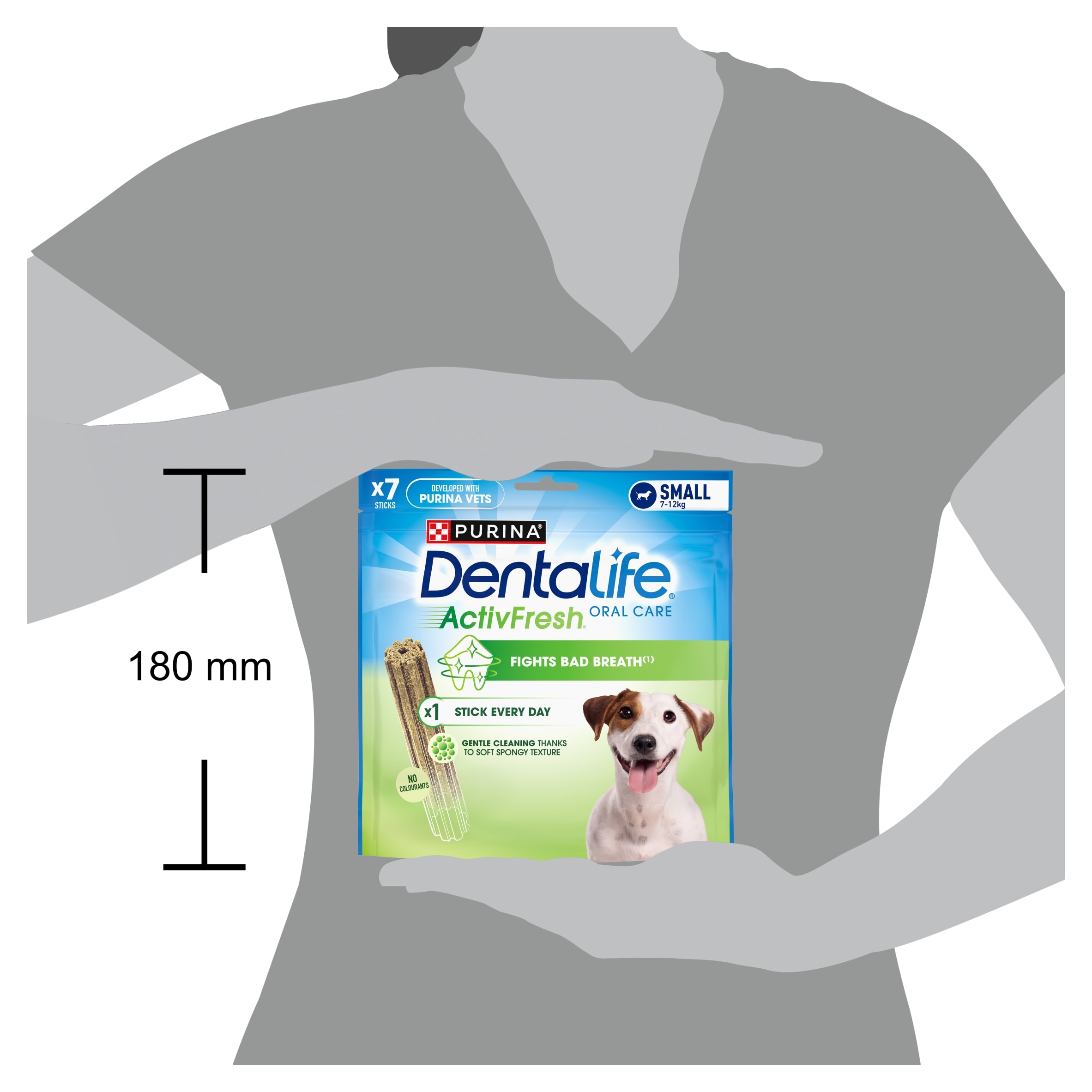 DENTALIFE ActivFresh Small Dental Chicken Dog Chews 7 Sticks thumbnail 2