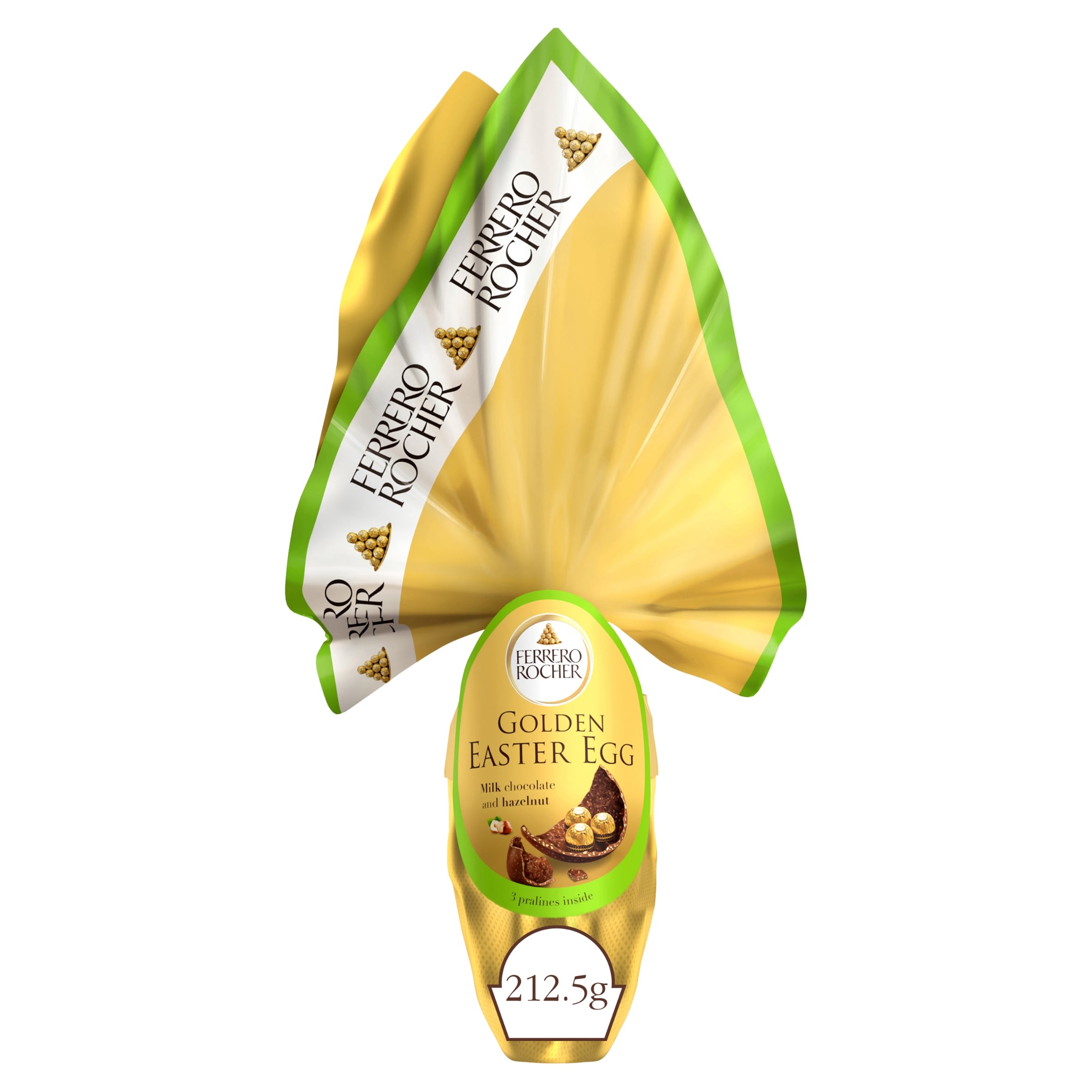 Ferrero Rocher Golden Easter Milk Chocolate Egg 212G