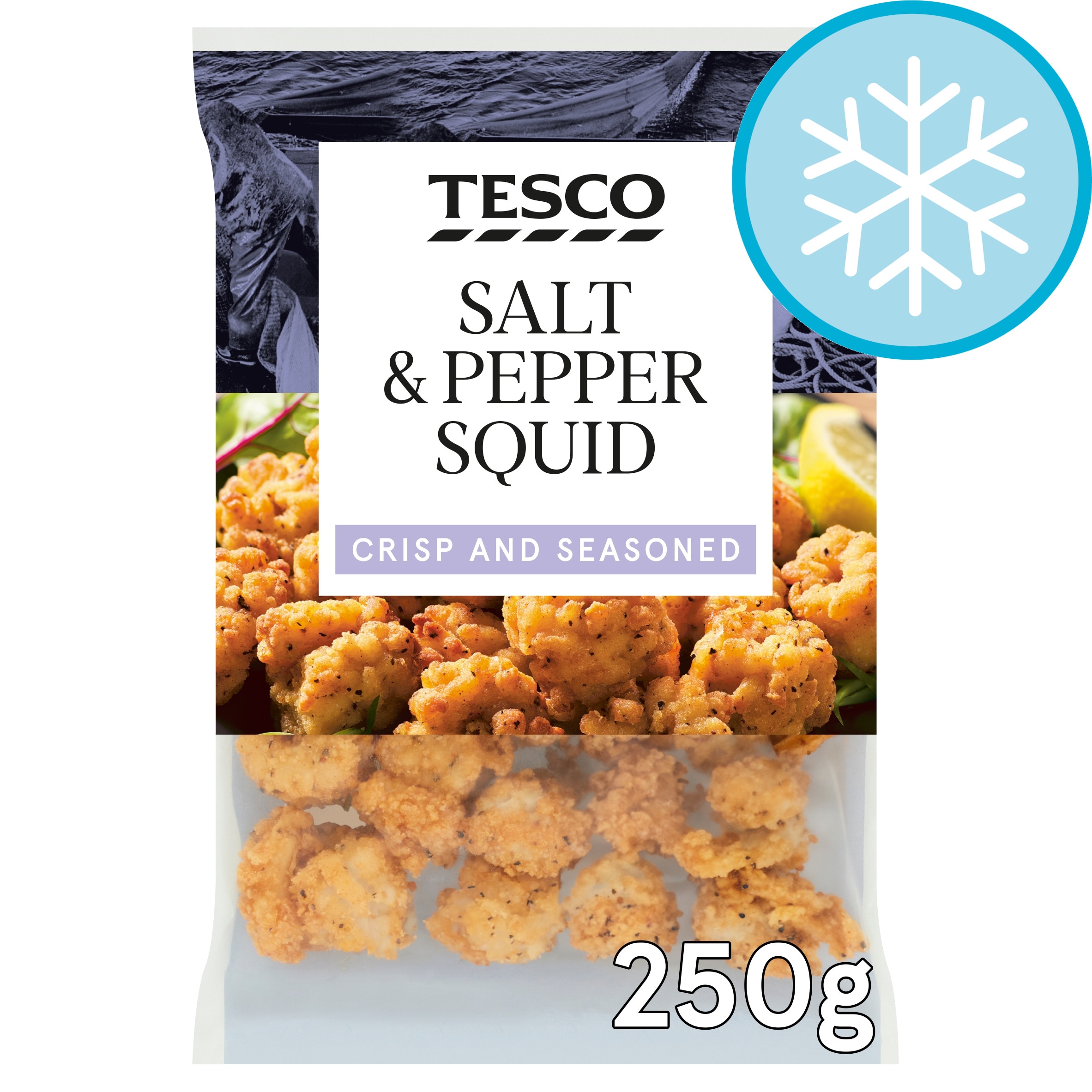 Tesco Salt & Pepper Squid 250G