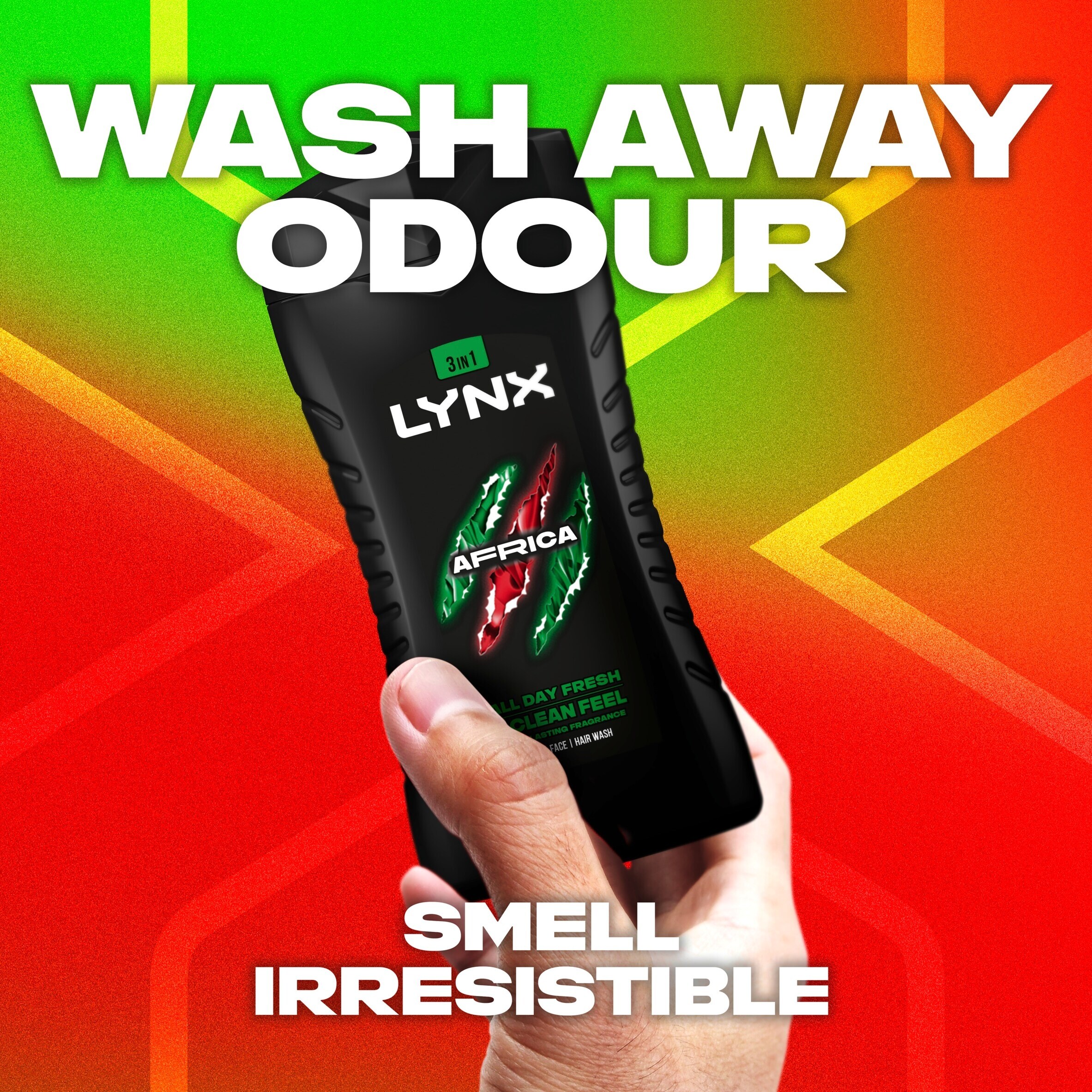 Lynx Africa 12 Hour Refreshing Bodywash 50Ml thumbnail 3