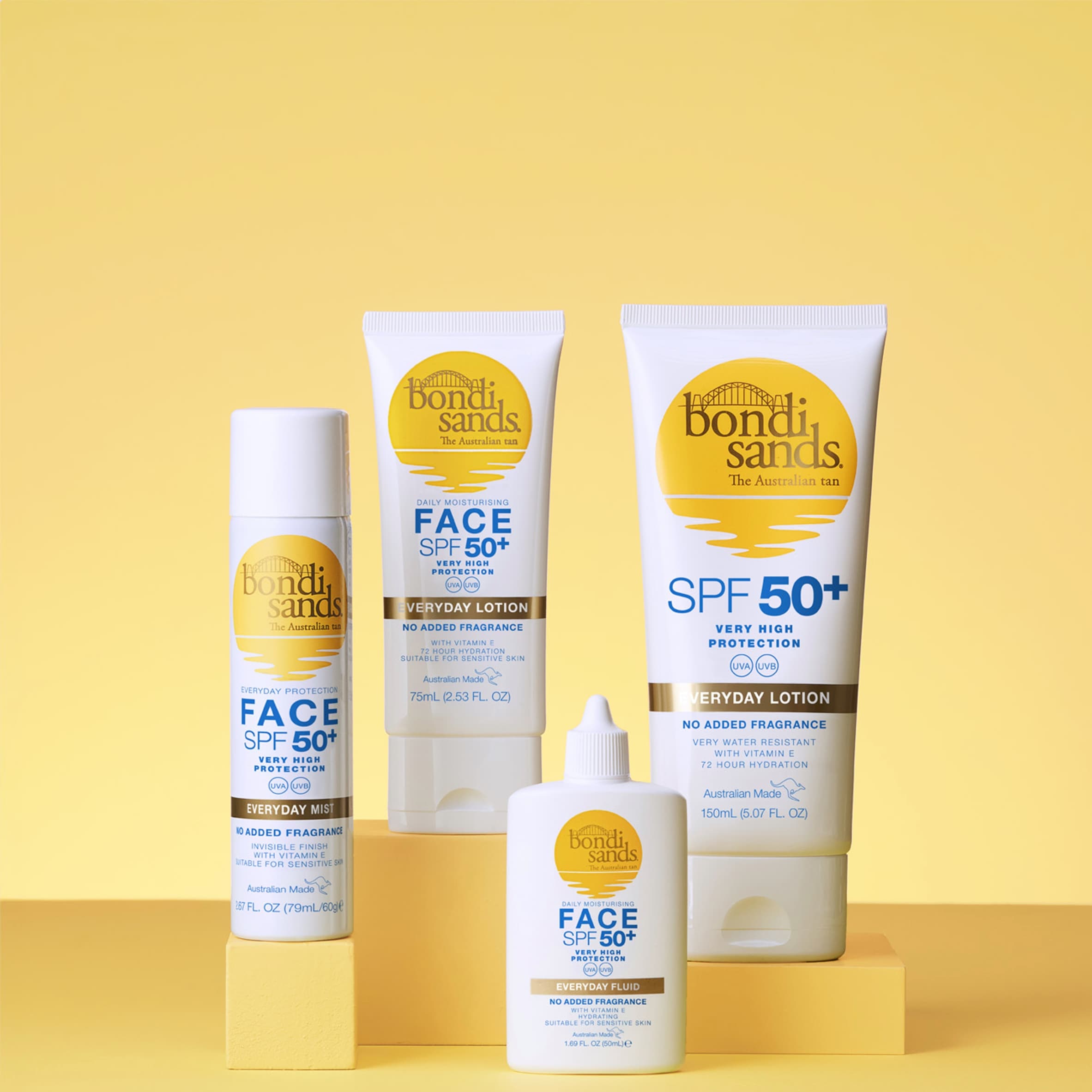 Bondi Sands Face SPF 50+ Fragrance Free Sunscreen Mist 79ml thumbnail 3